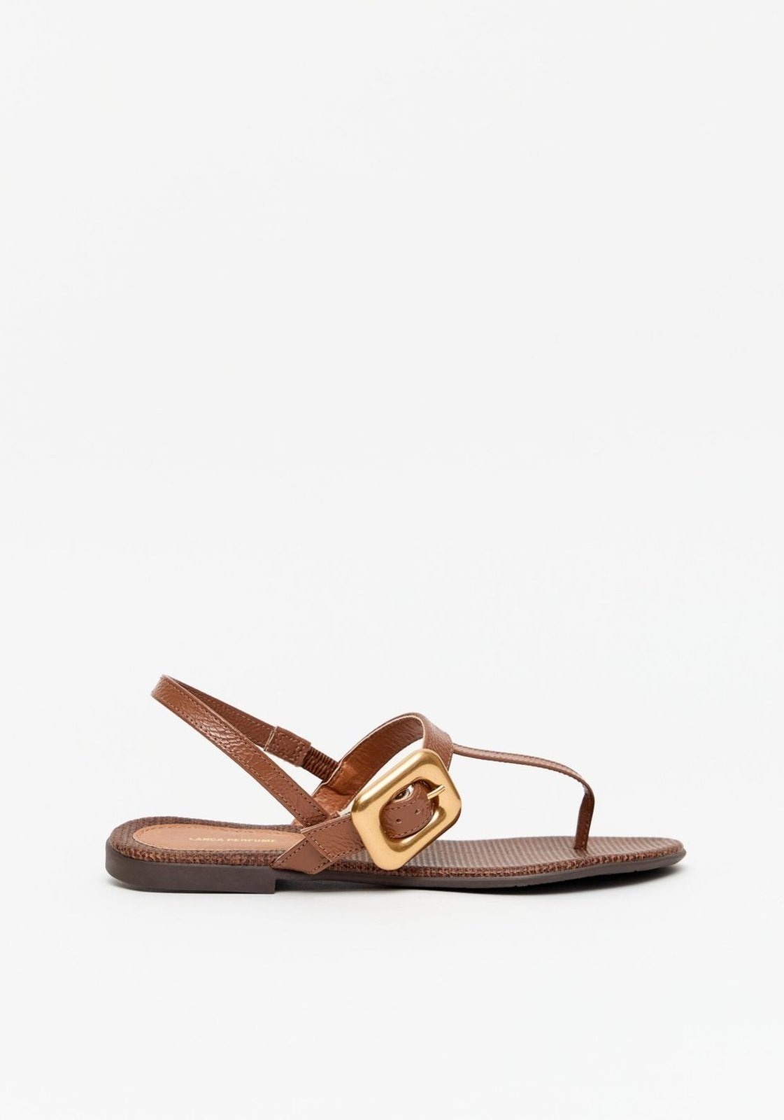 Imagem principal Sandália Rasteira Palmilha Palha Lança Perfume preto