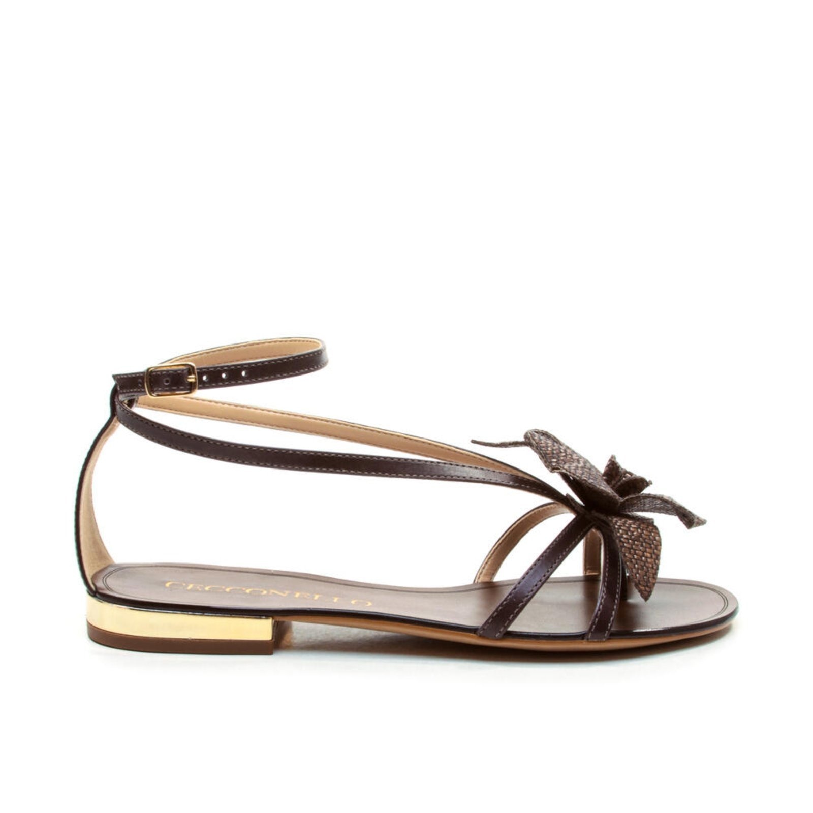 Imagem principal Rasteira Couro Cecconello 2724013-3 Cecconello marrom