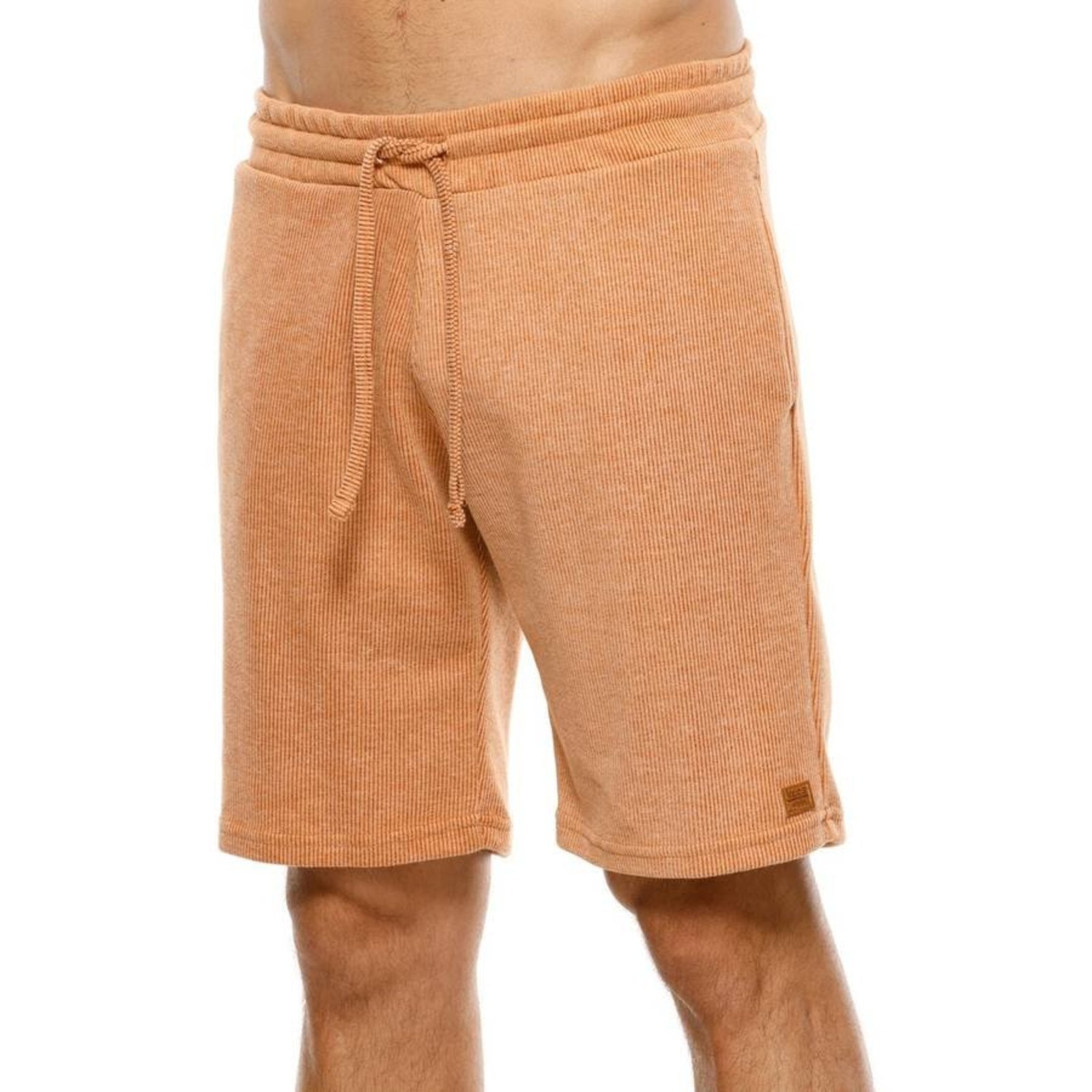 Imagem principal Bermuda Moletinho Masculina Relax VLCS VLCS VIOLAÇÕES marrom