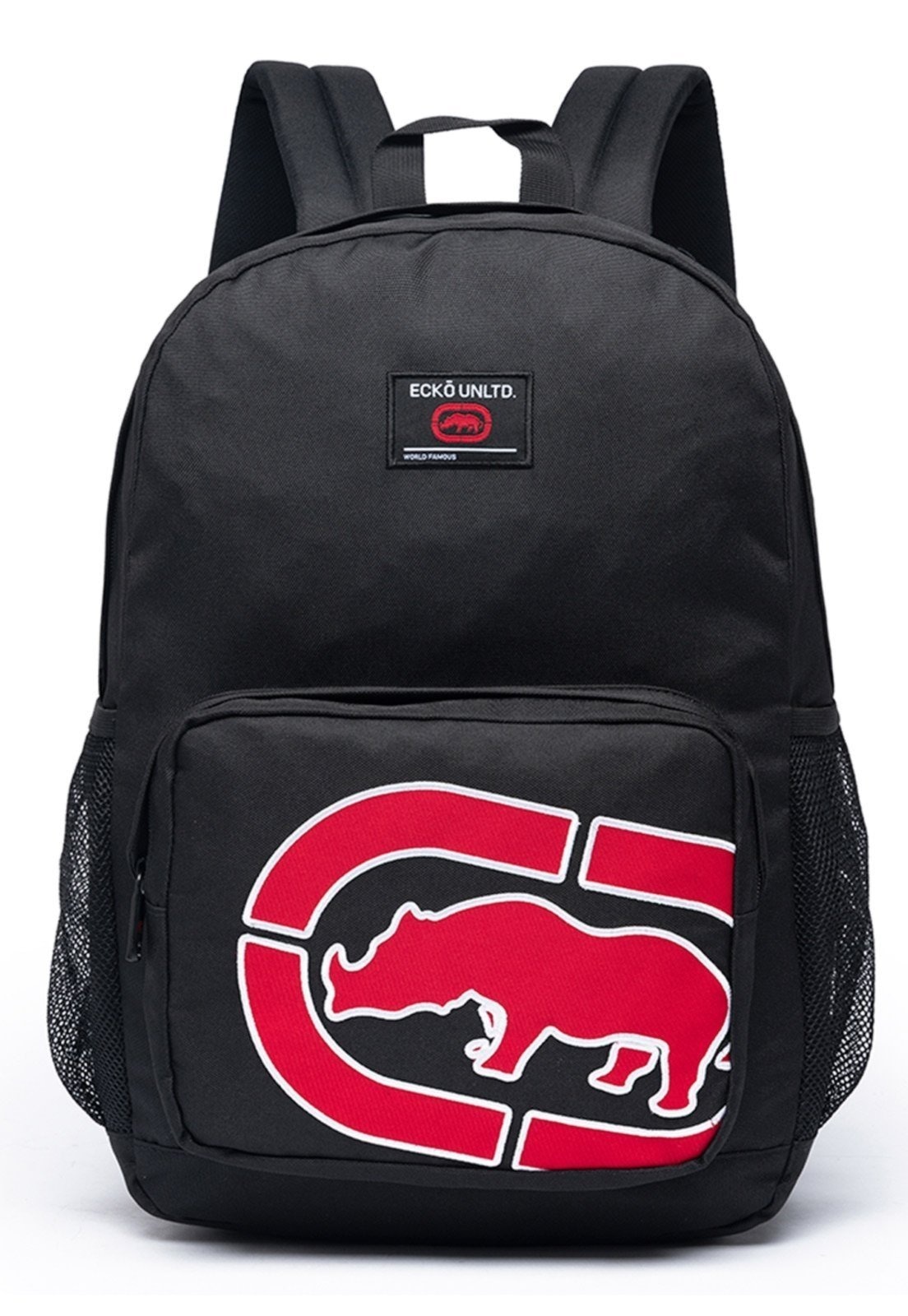 Imagem principal Mochila Resistente Espaçosa Faculdade Casual Ecko preto