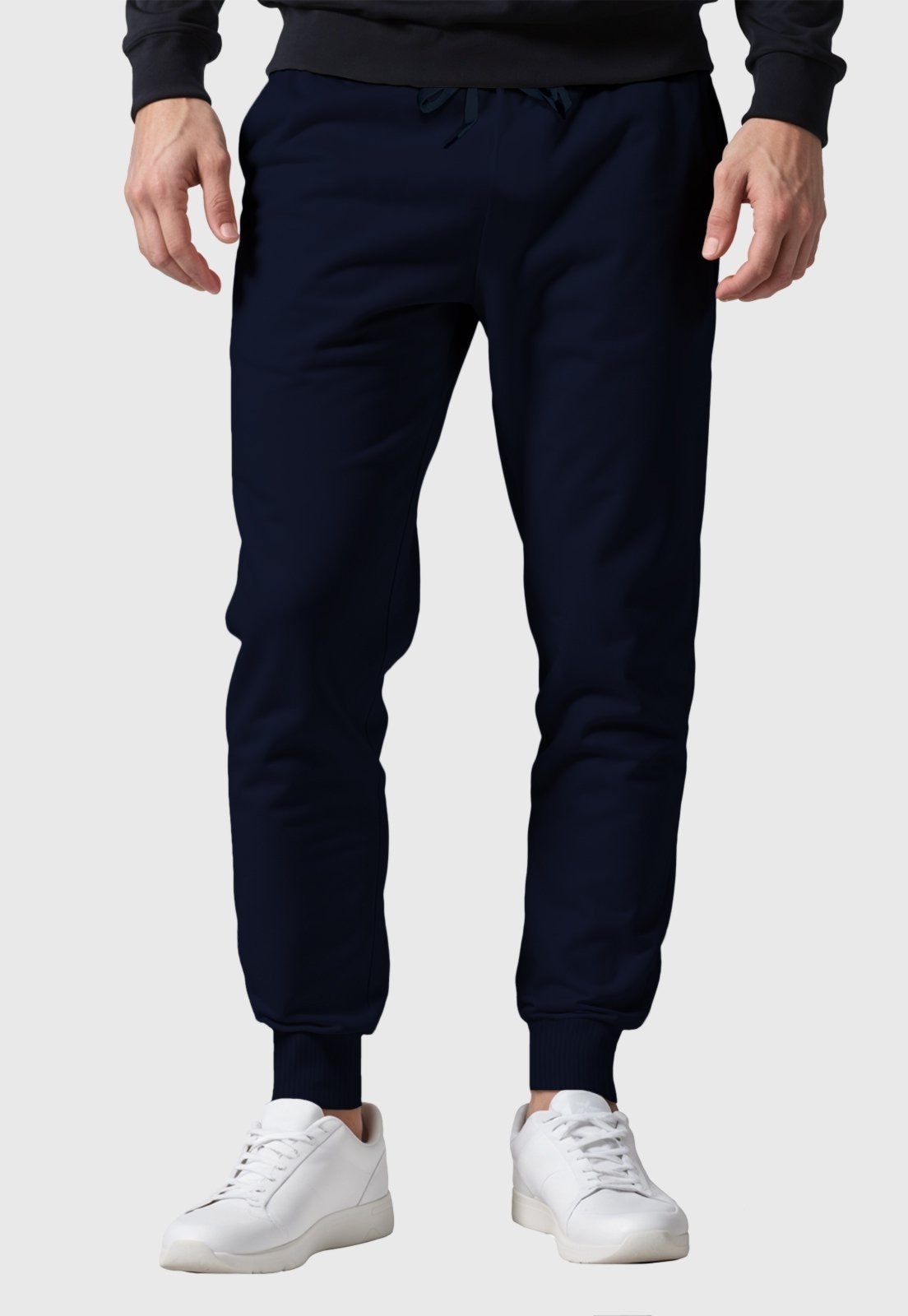 Imagem principal Calça Moletom Masculino Flanelado Liso Marinho Benellys azul marinho