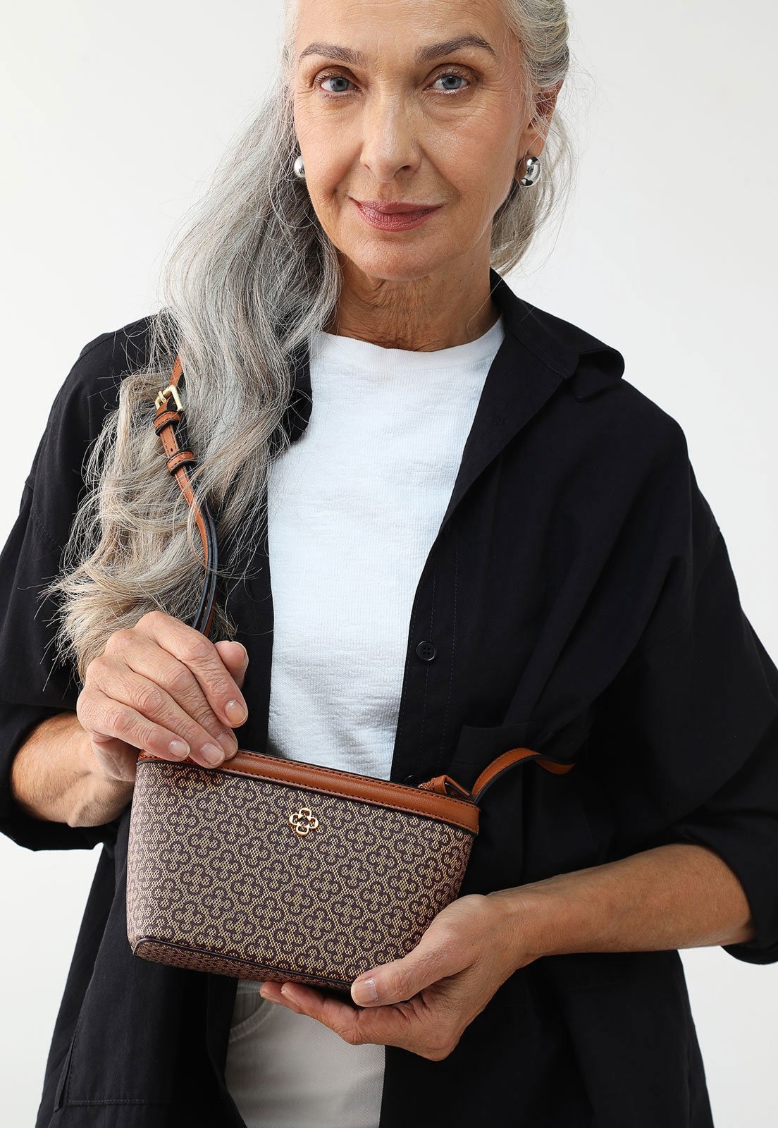 Imagem principal Bolsa Capodarte Monograma Capodarte bege