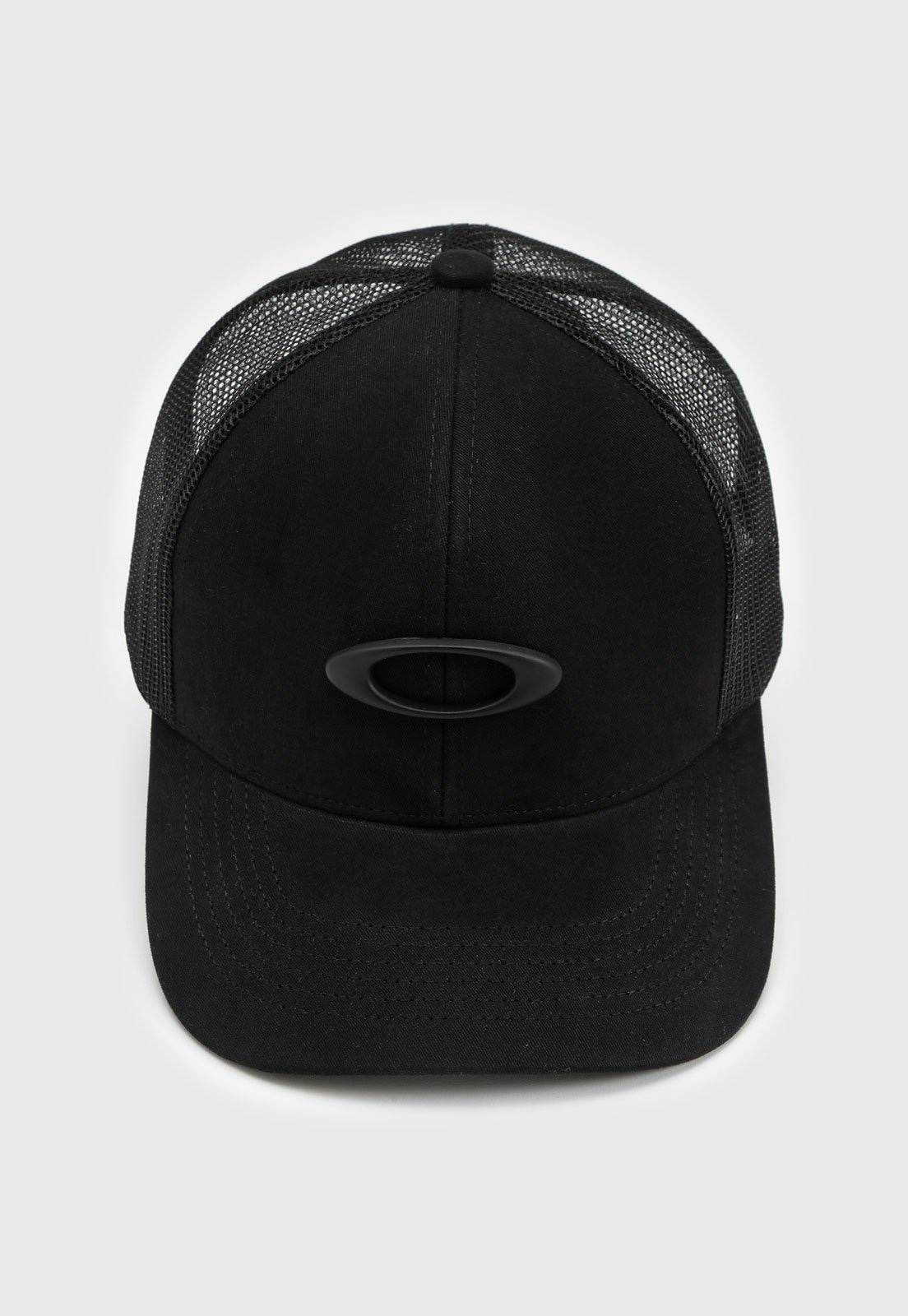 Imagem principal Boné Aberto Oakley Metal Ellipse Trucker Aba Curva Oakley preto