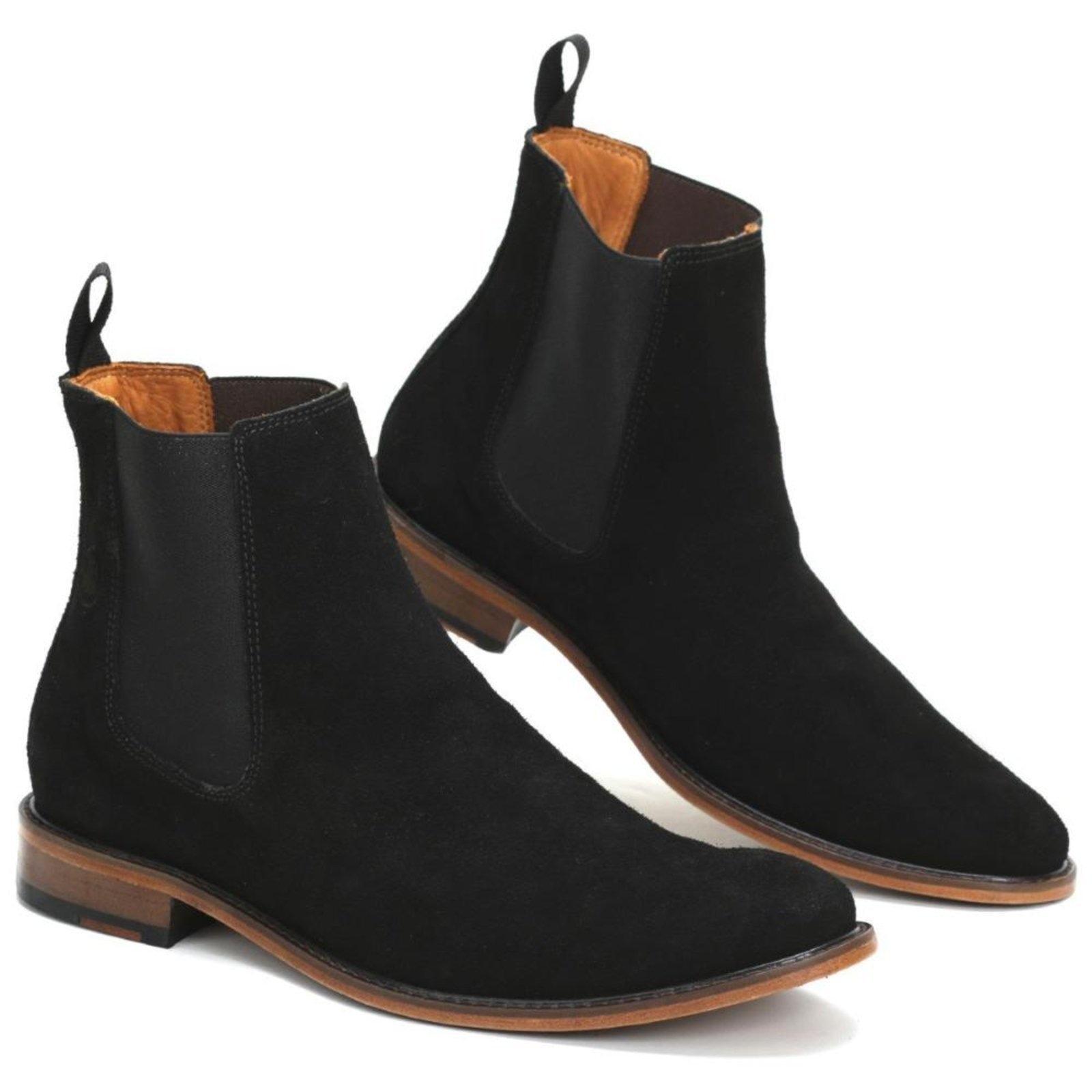 Imagem principal Bota Chelsea Camurça Look Stock Confort Único Elegante Lookstock Botinas preto