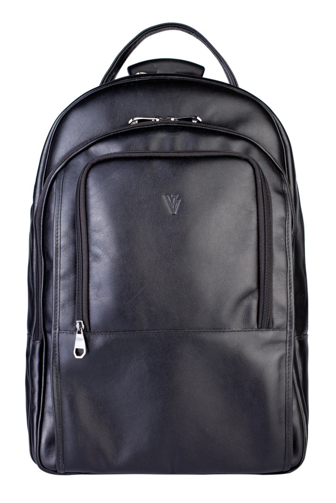 Imagem principal Mochila Vira Vento De Carrinho Em Couro Italiano Heitor Vira Vento preto