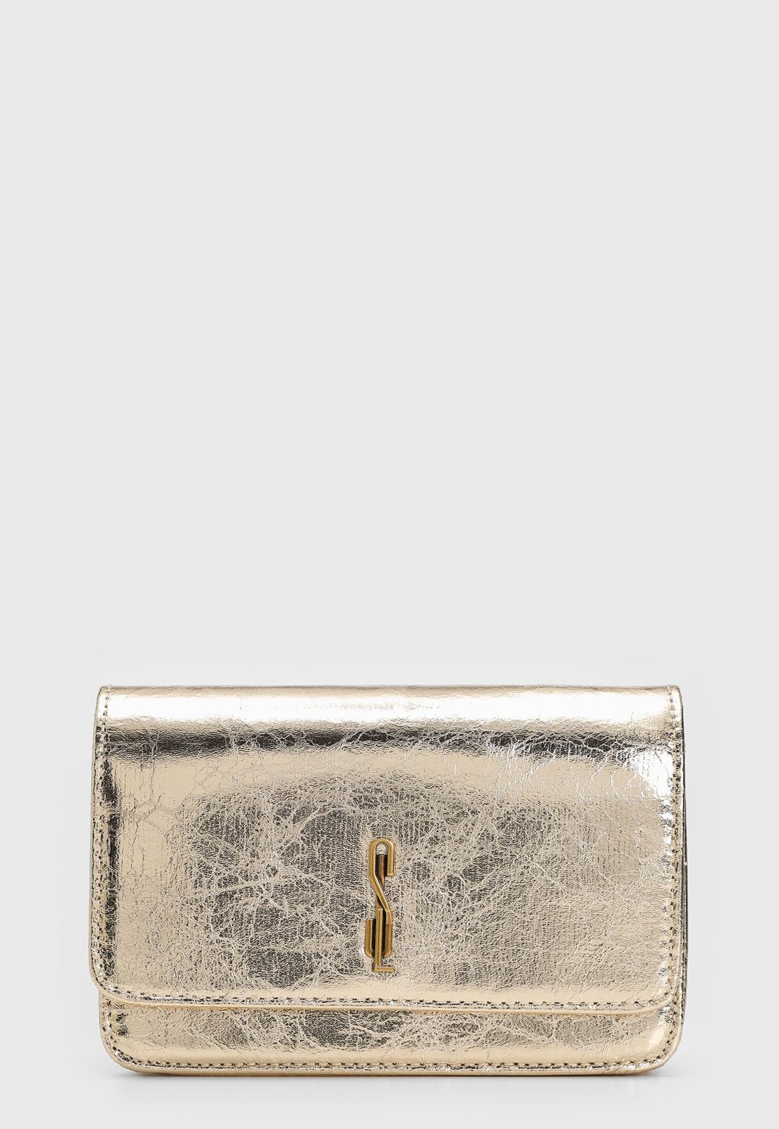 Imagem principal Bolsa Transversal Santa Lolla Alça Ajustável Dourada Santa Lolla dourado