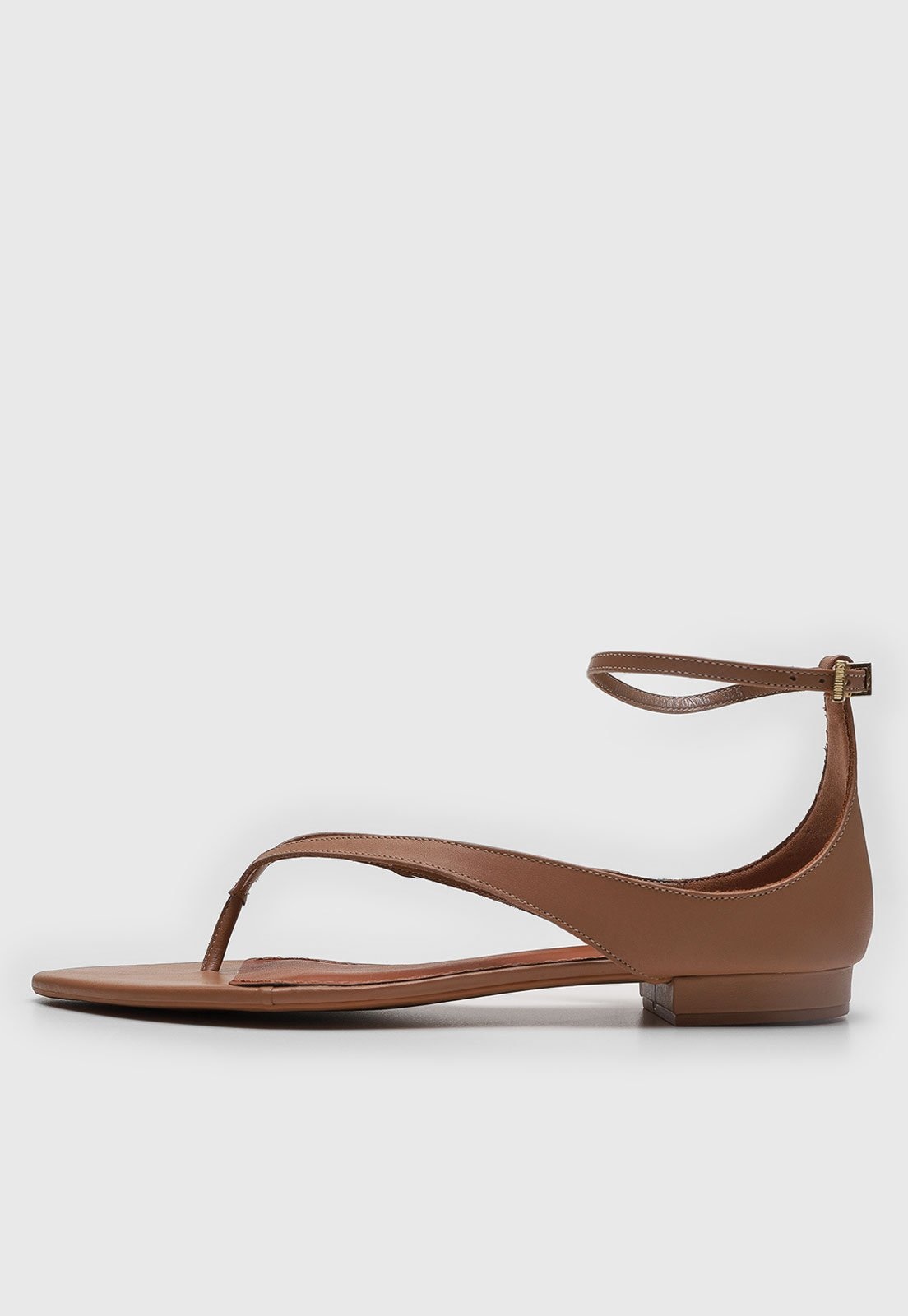 Imagem principal Rasteirinha Feminina Santa Lolla Fechada Ponta Quadrada Santa Lolla marrom