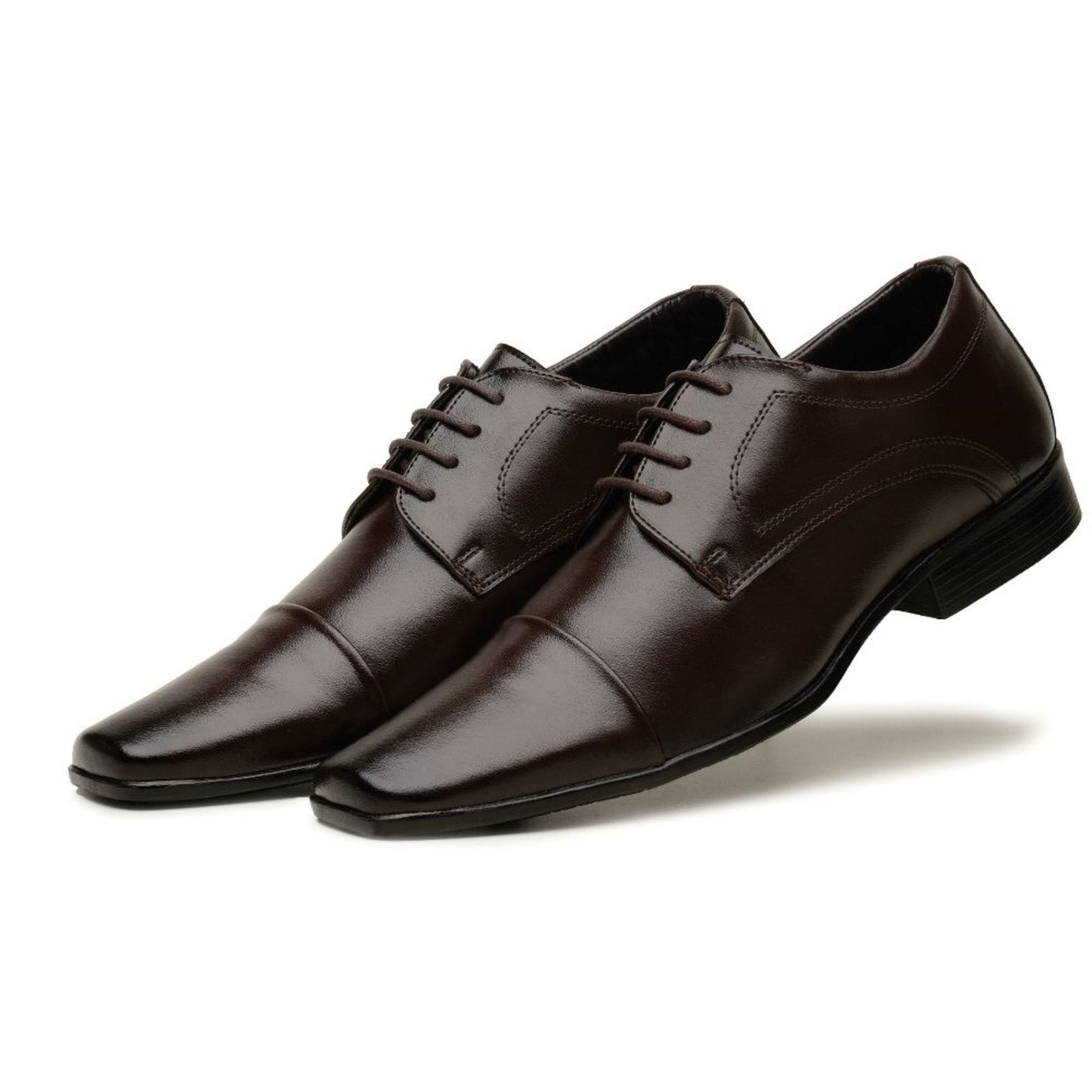 Imagem principal Sapato Social Italiano Bico Fino Elegante Bertelli Bertelli café/marrom