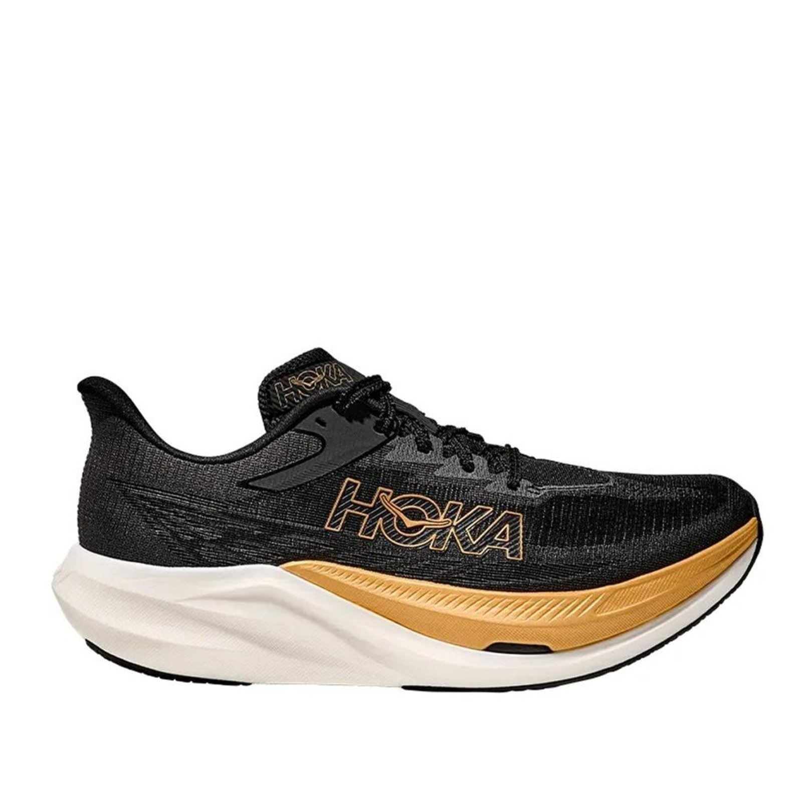 Imagem principal Tênis Hoka Rocket X 3 Masculino Black/Gold HOKA preto black