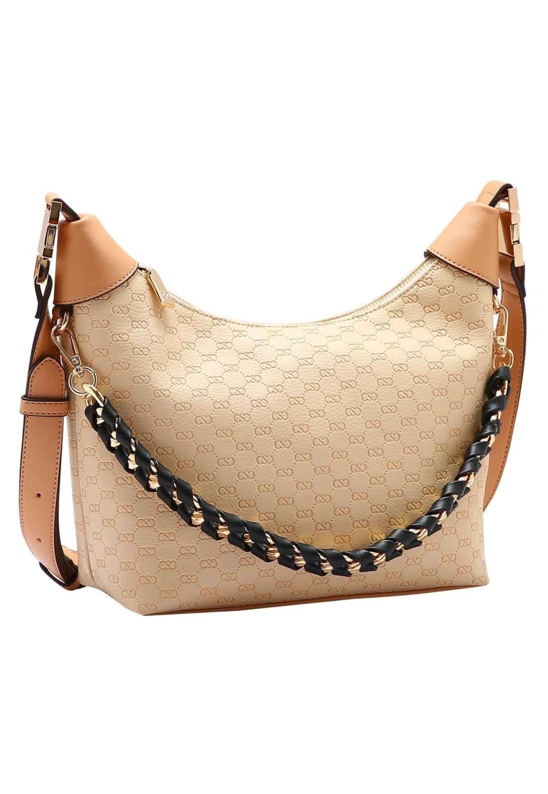 Imagem principal Bolsa Feminina Chenson Original Luxury Monograma Mão 3485048 Chenson bege