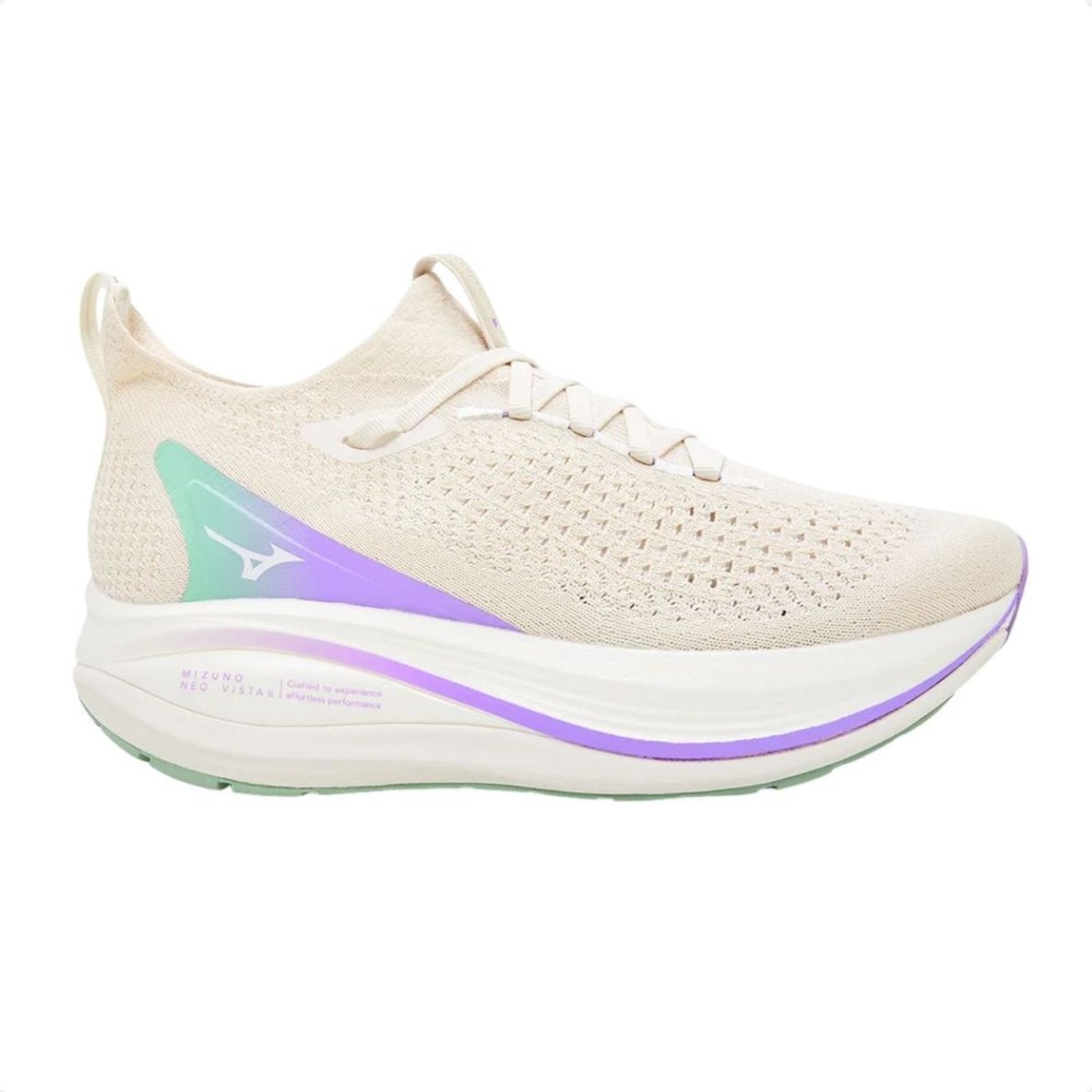 Imagem principal Tênis Corrida Feminino Mizuno Neo Vista 2 Off White Mizuno preto white