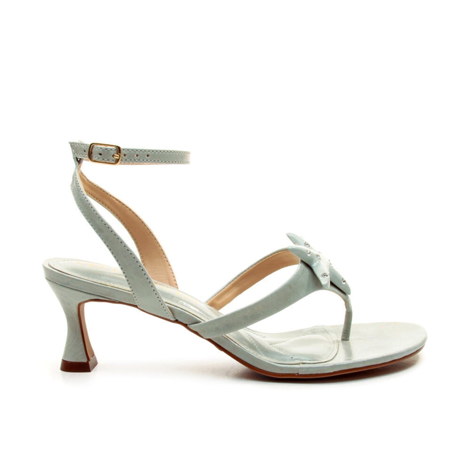 Imagem principal Sandália Couro Salto Baixo Cecconello 2792001-2 Cecconello verde