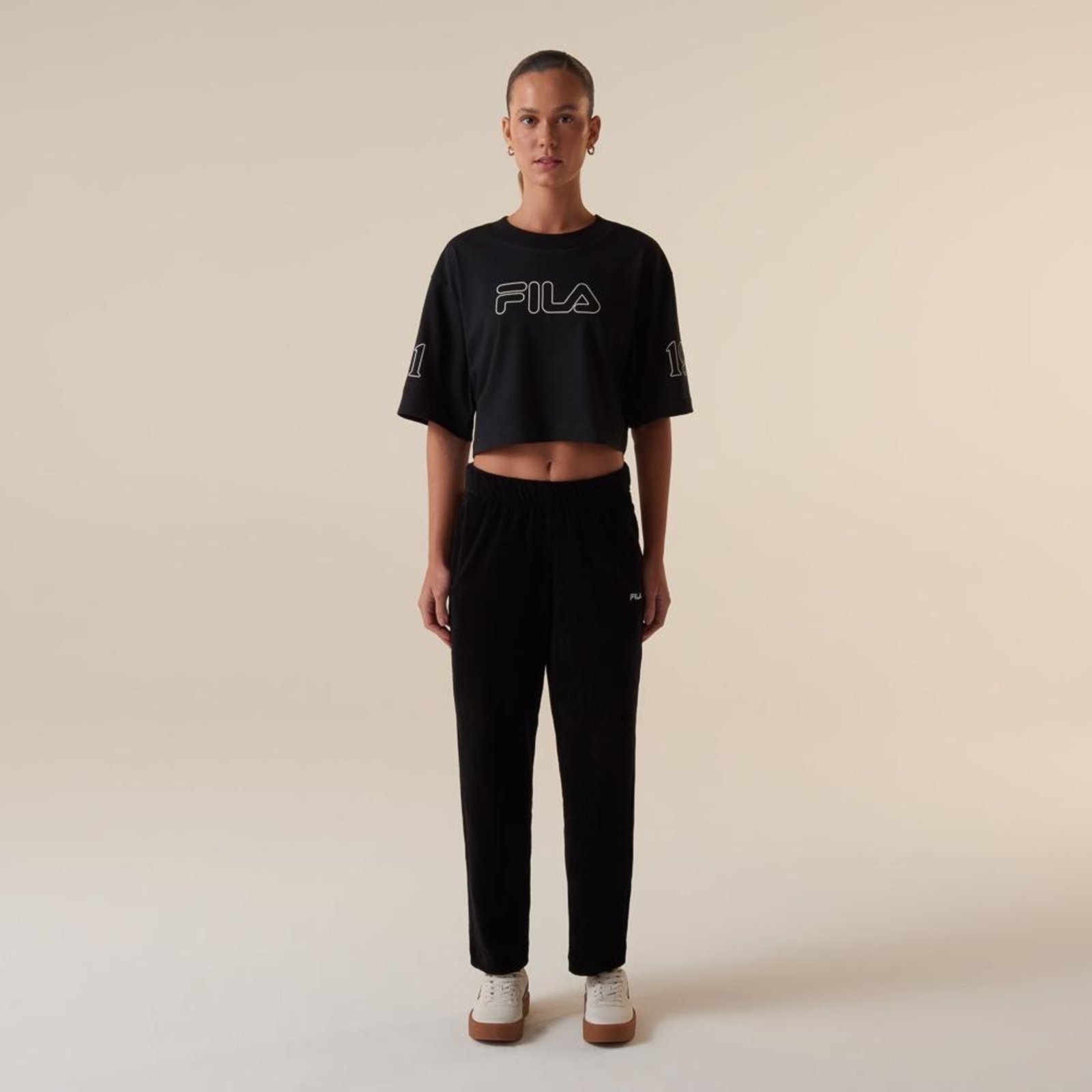 Imagem principal Calça Fila Essentials Canelada Feminina Fila incolor