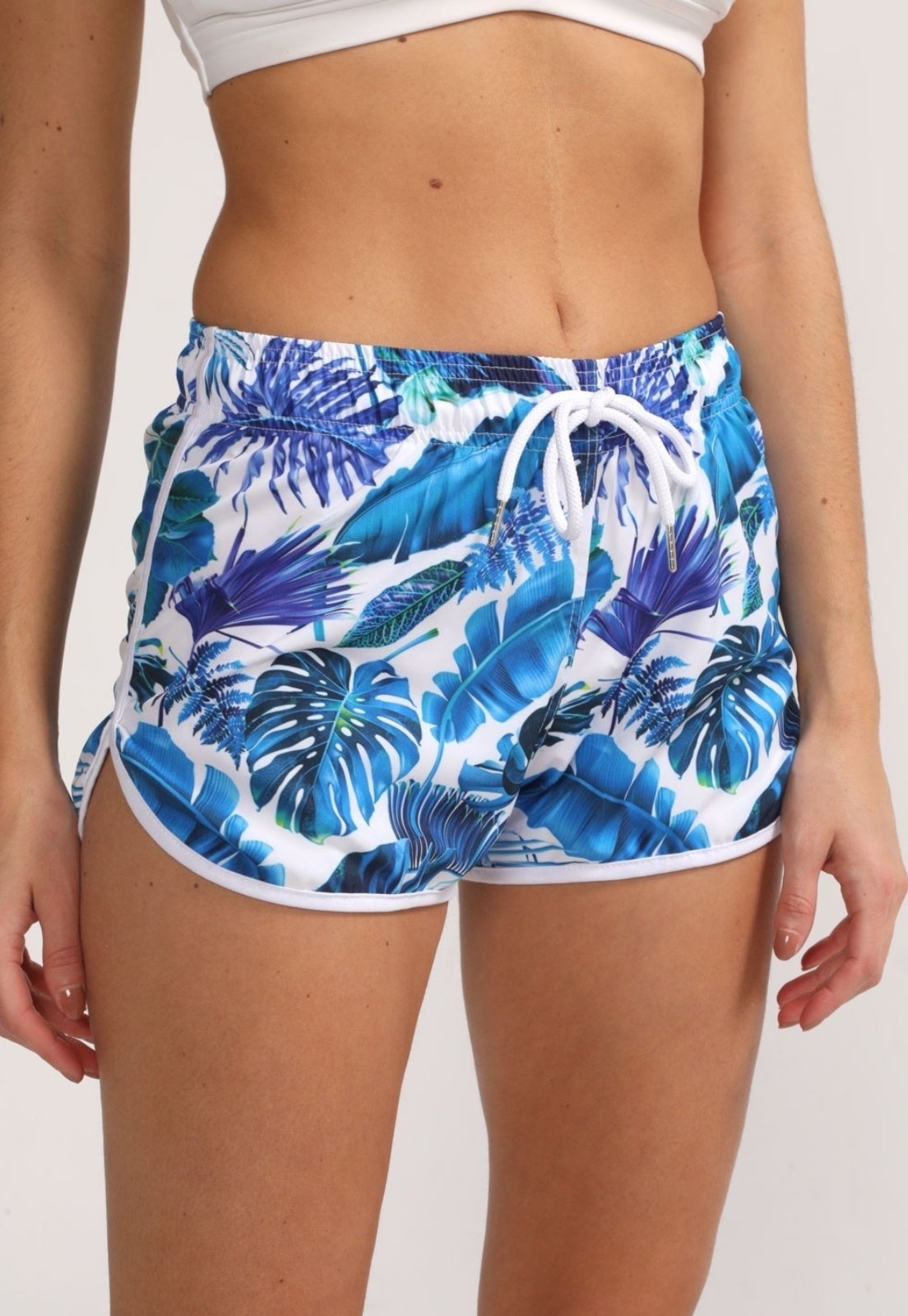 Imagem principal Shorts Feminino Praia Florido Short Benellys azul