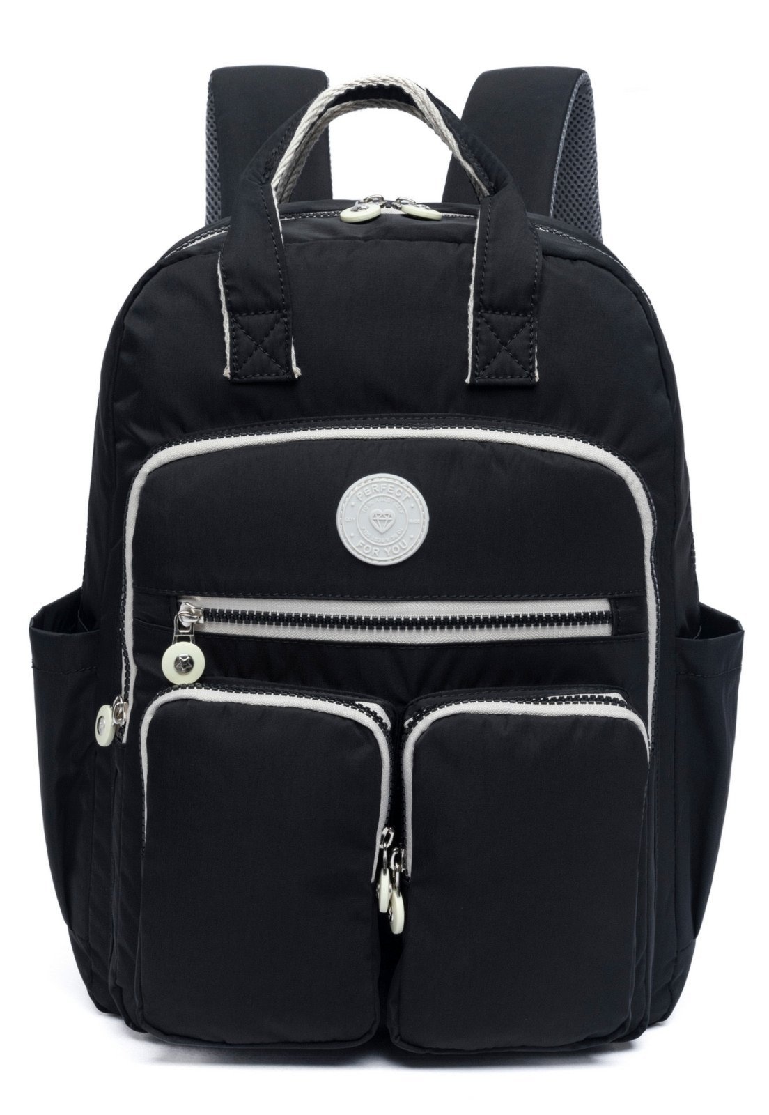 Imagem principal Mochila Feminina Trabalho Resistente Escolar Espaçosa Menina Perfect For You preto