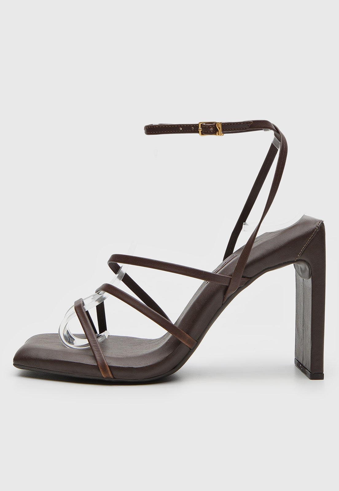 Imagem principal Sandália Feminina Santa Lolla Salto Bloco Escuro Santa Lolla marrom