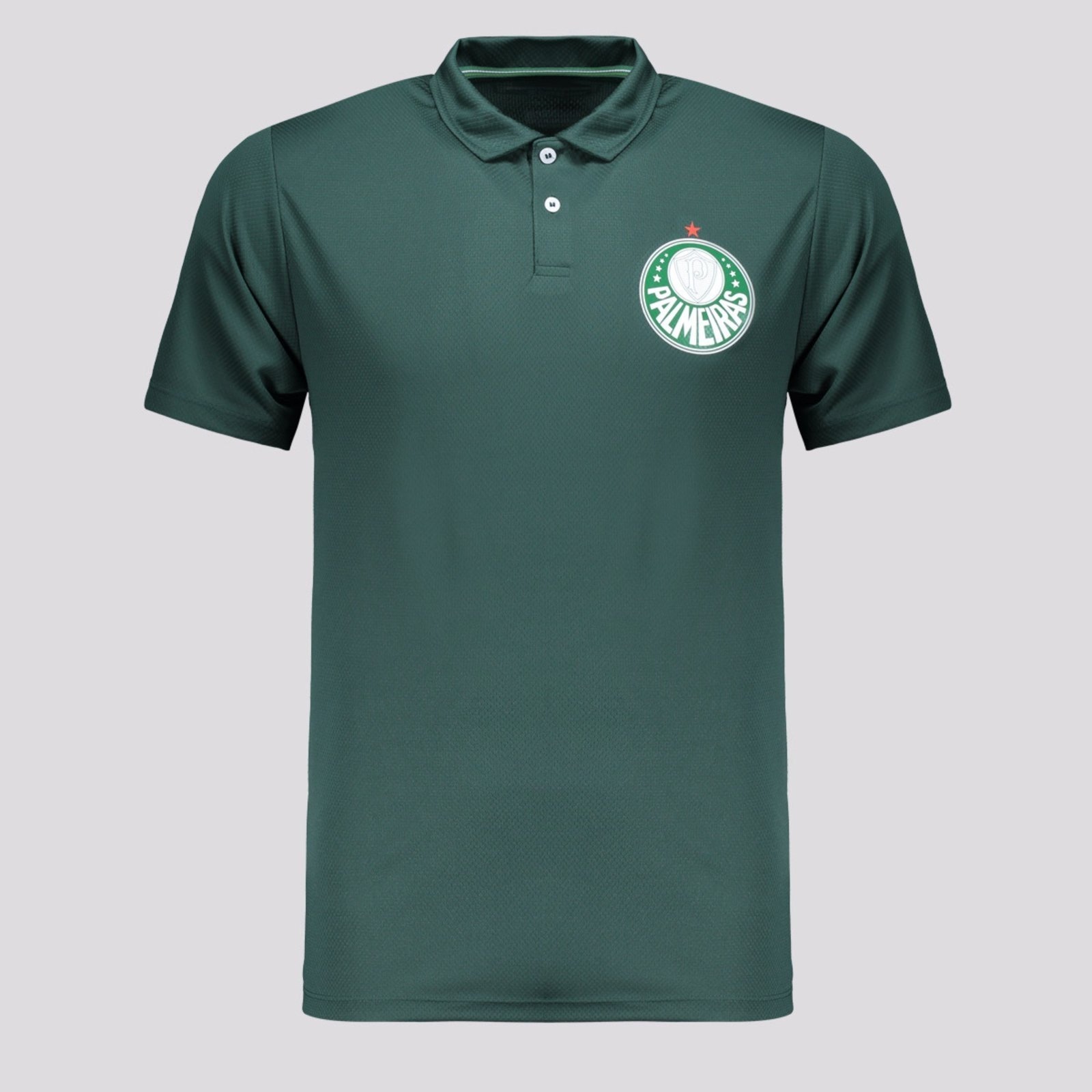 Imagem principal Polo Palmeiras Basic Escudo Betel verde