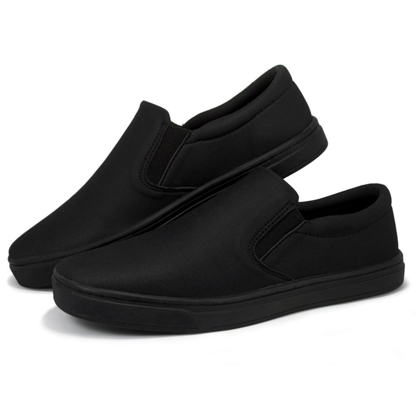 Imagem principal Tênis Slip On Casual Nine4 em Lona Comfort Solado Caixa Nine4 preto