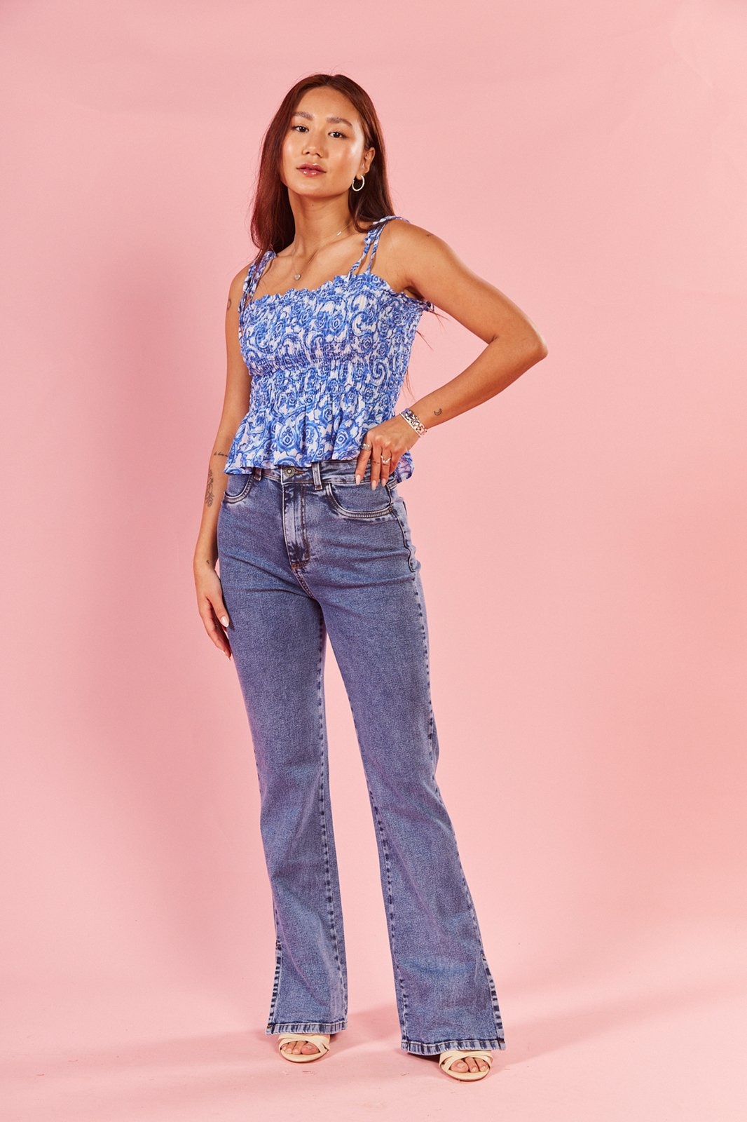 Imagem principal Calça In Love Jeans Elastano Bruna In Love azul