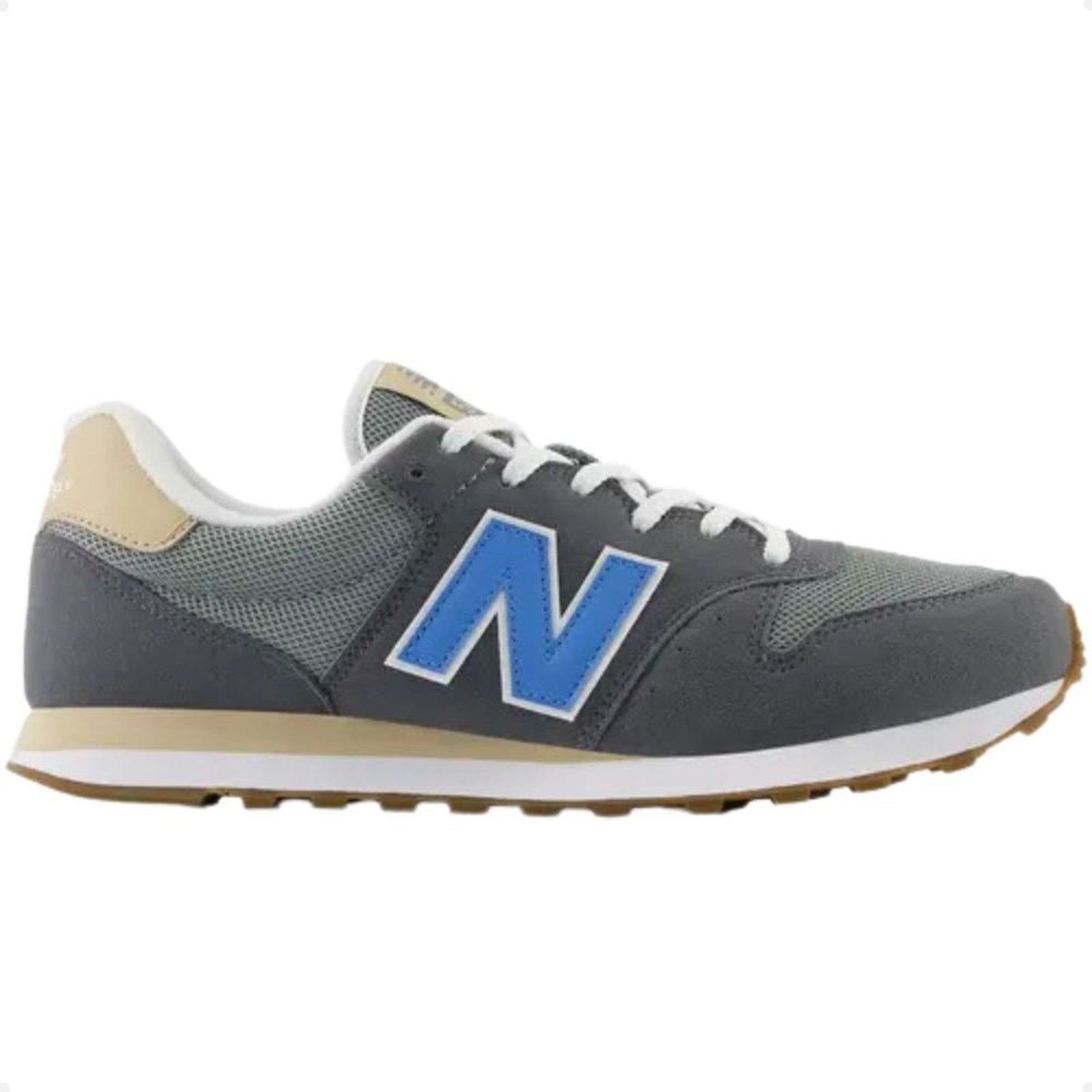 Imagem principal Tênis Casual Masculino New Balance 500v2 Chumbo New Balance cinza