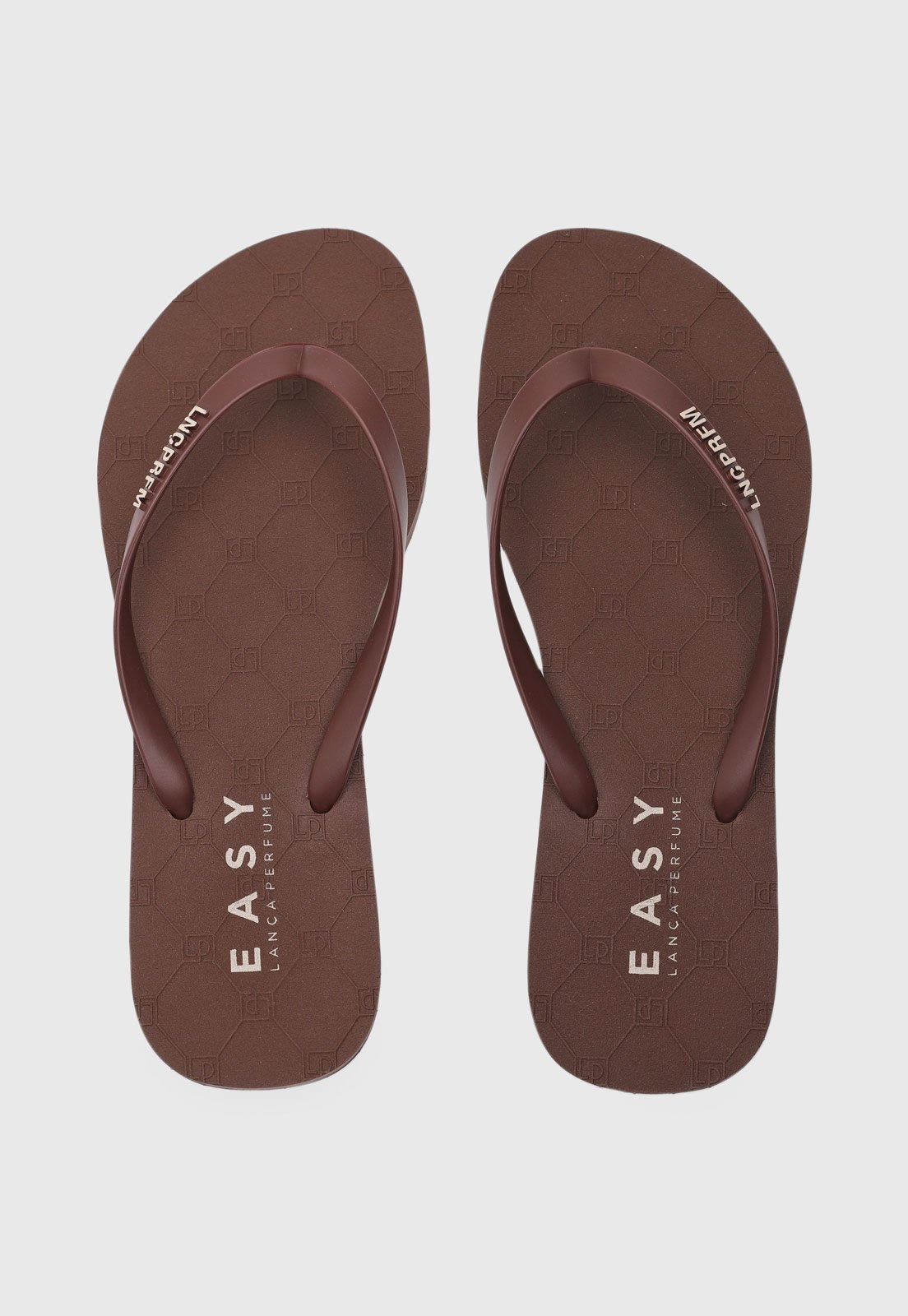 Imagem principal Chinelo Feminino Lança Perfume Logo Lança Perfume marrom
