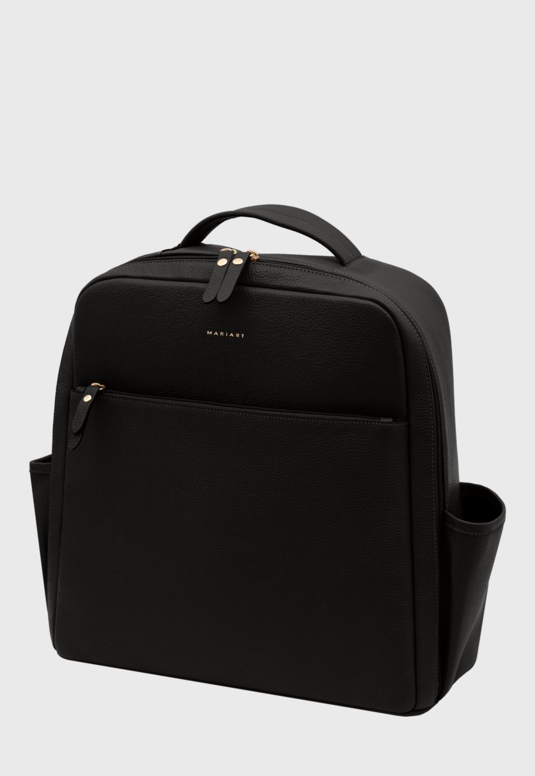 Imagem principal Mochila Maternidade Couro Mariart Mandacaru Preta Mariart preto