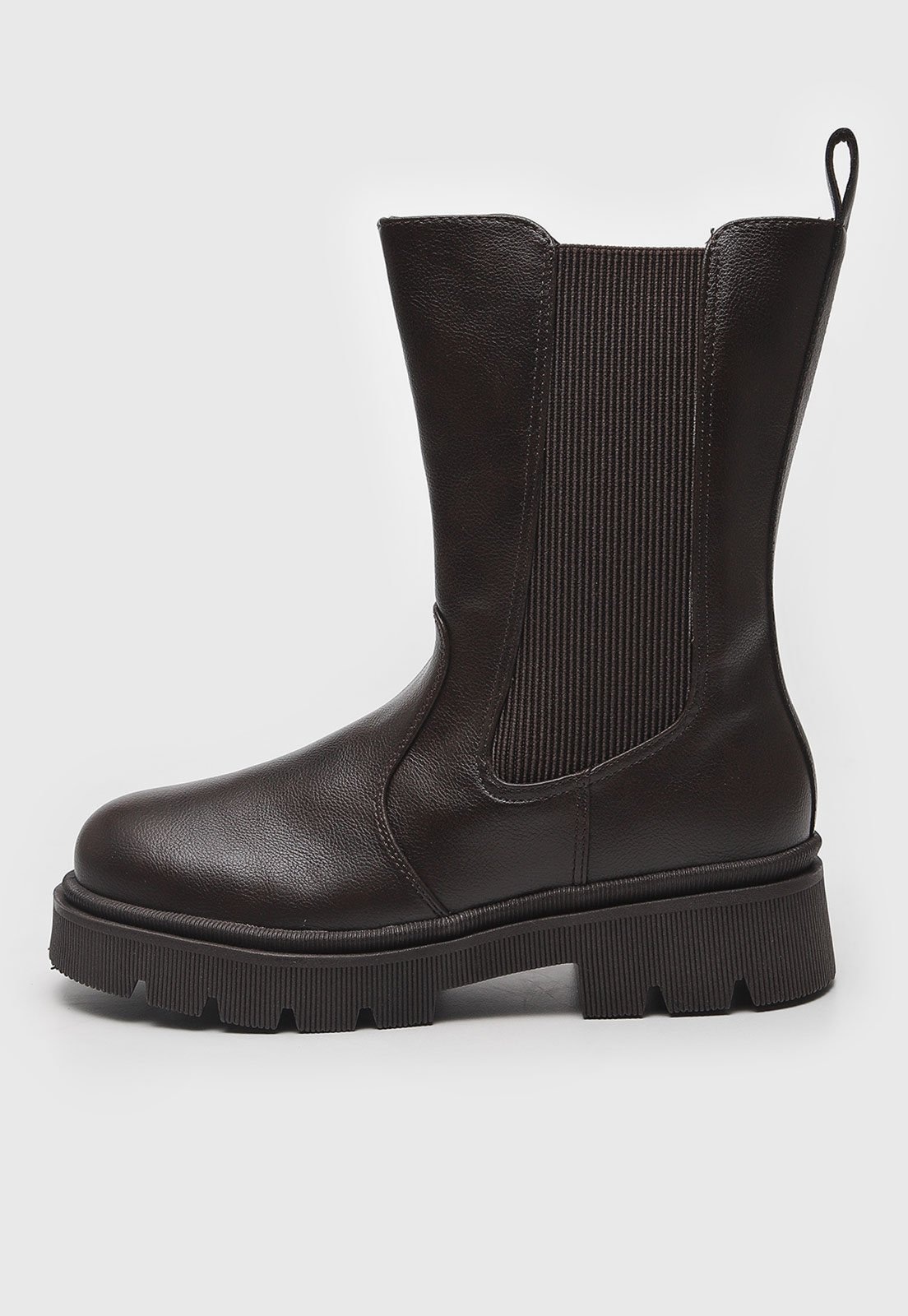 Imagem principal Bota Chelsea Mooncity Plataforma Mooncity café