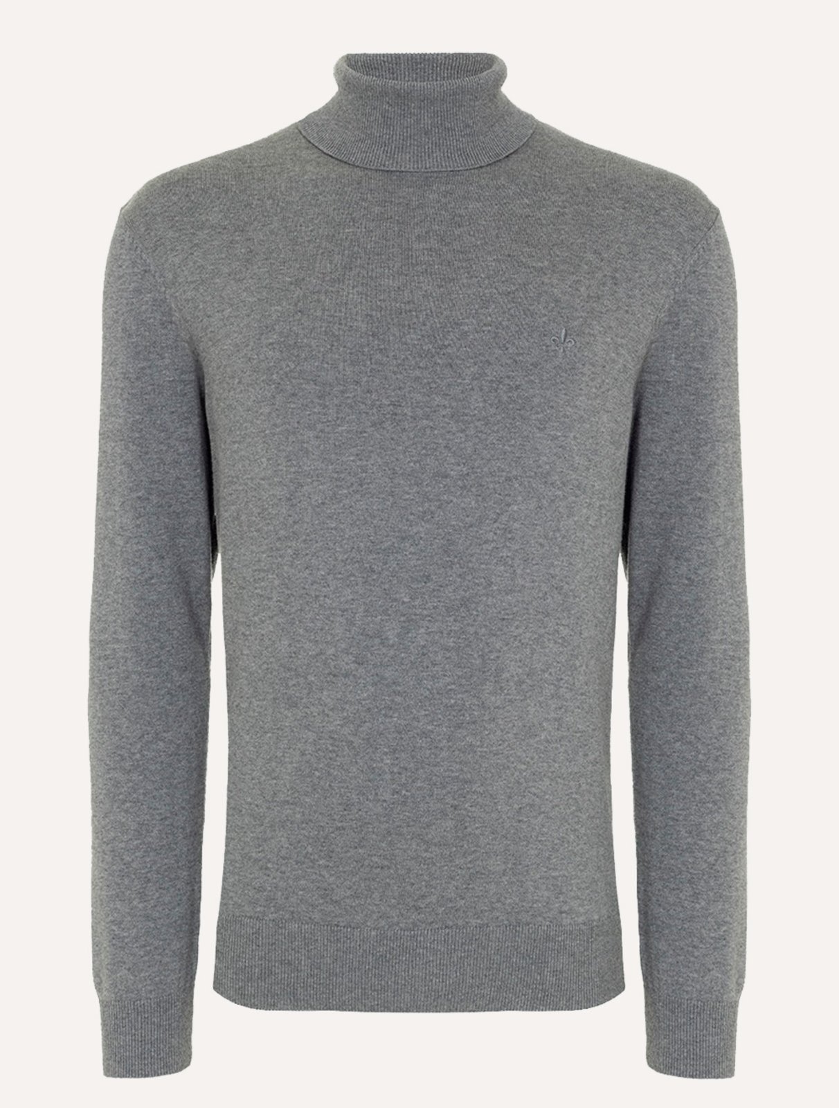 Imagem principal Blusa Dudalina Masculina Tricot Cacharel Cotton Mescla Dudalina cinza