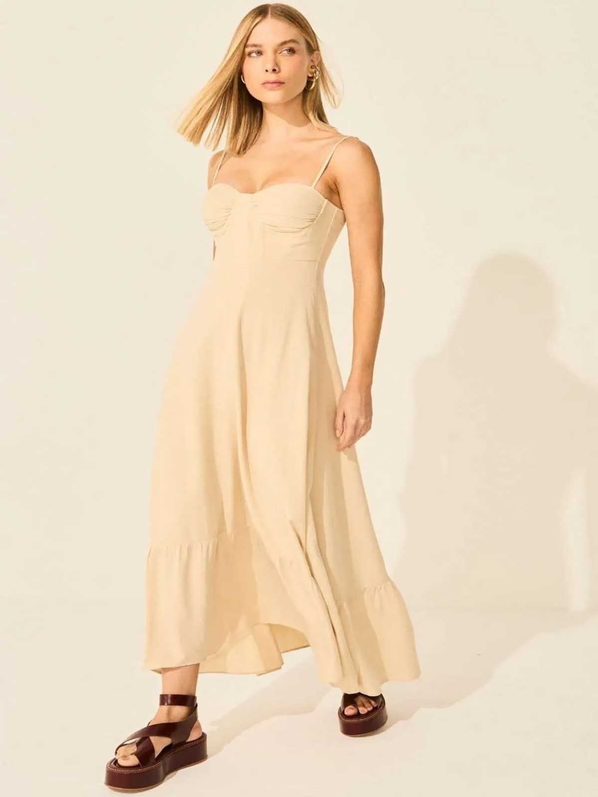 Imagem principal Vestido Iris Leblog Classic Leblog bege