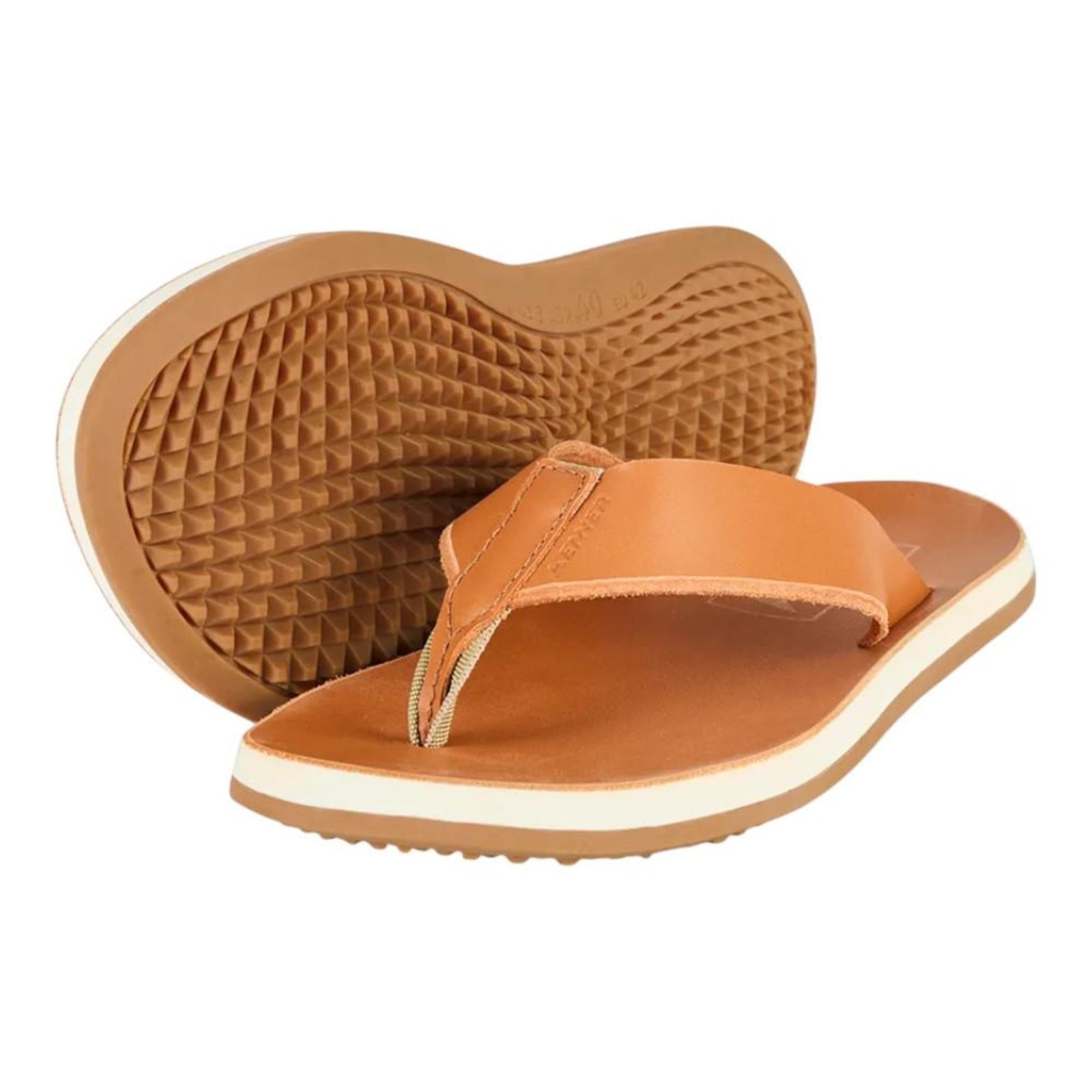 Imagem principal Chinelo Kenner Legend 35 Couro Sandália Masculino 745 marrom