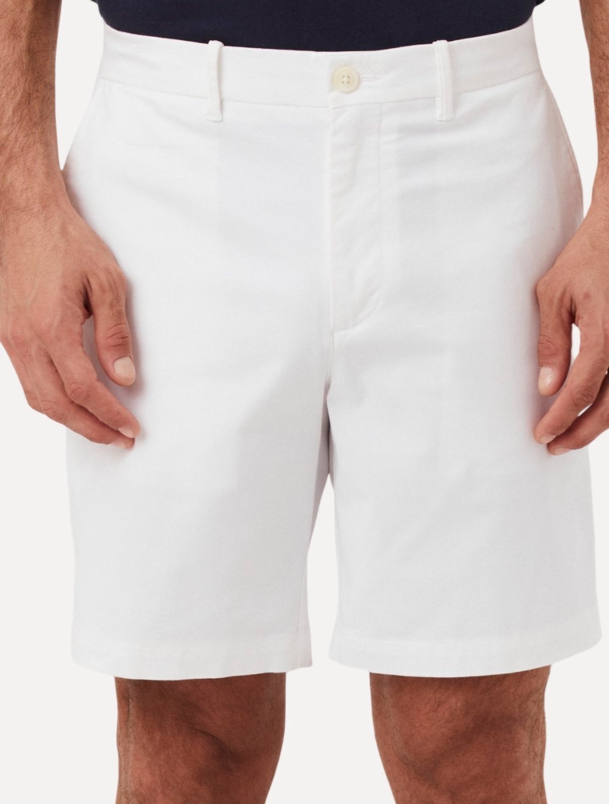 Imagem principal Bermuda Original Penguin Masculina Slim Sarja Chino Button Branca Original Penguin branco