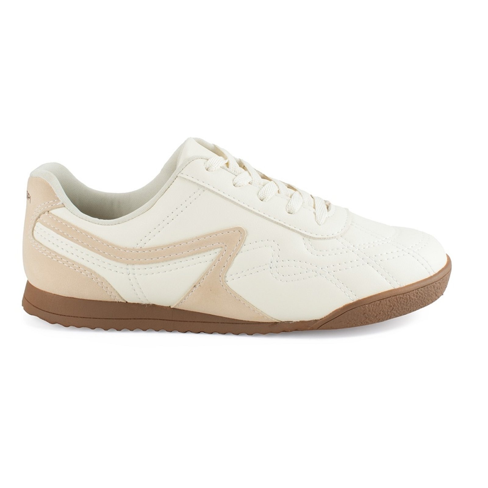 Imagem principal Tênis Casual Mississipi MC924 Feminino - Off White MISSISSIPI off-white white