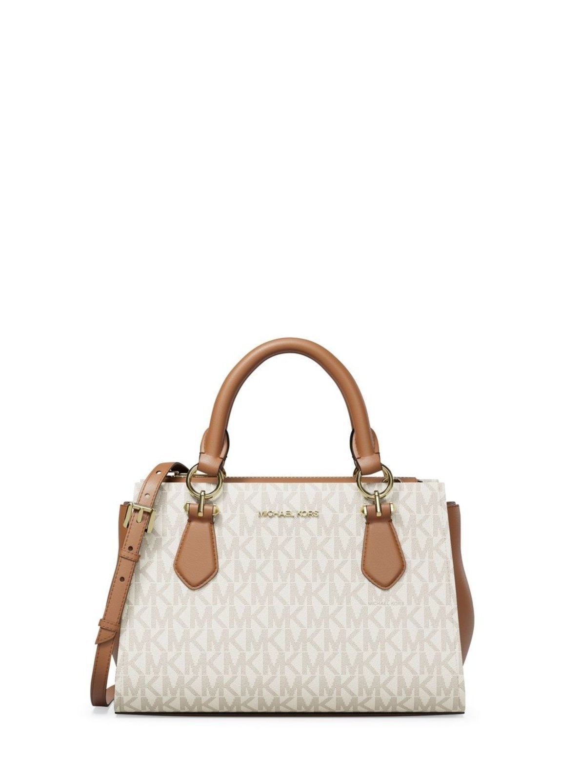 Imagem principal Bolsa Tiracolo Marilyn Pequena Em Logo 35F5G6AM1B150 Michael Kors branco