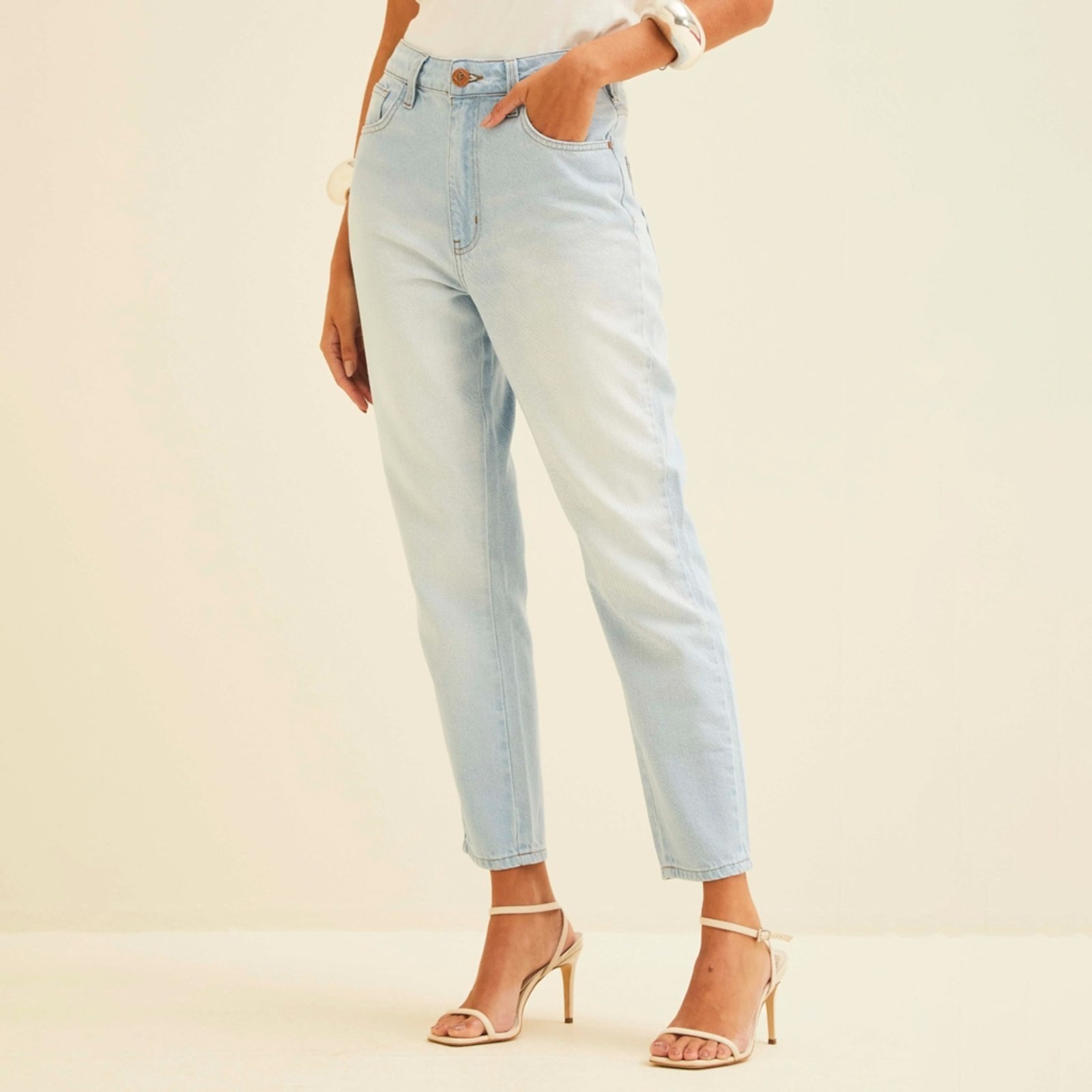 Imagem principal Calça Jeans Forum Lola Bright Ve26 Feminino Forum azul