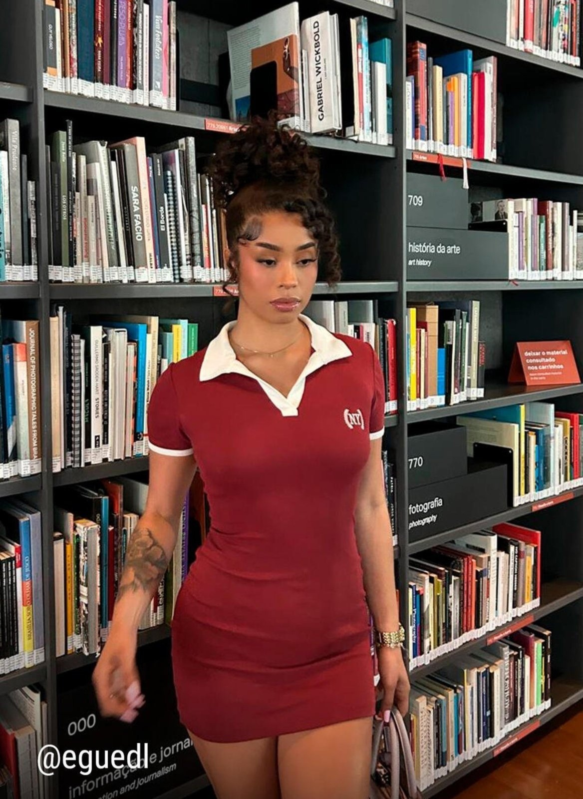 Imagem principal Vestido Malha Bordô Gola Polo Youcom multicolorido