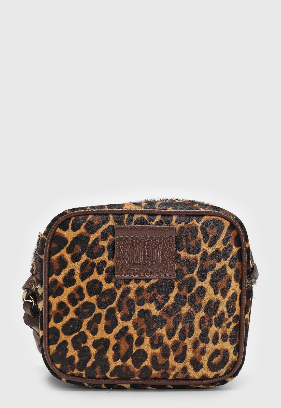 Imagem principal Bolsa Transversal Santa Lolla Animal Print Santa Lolla marrom