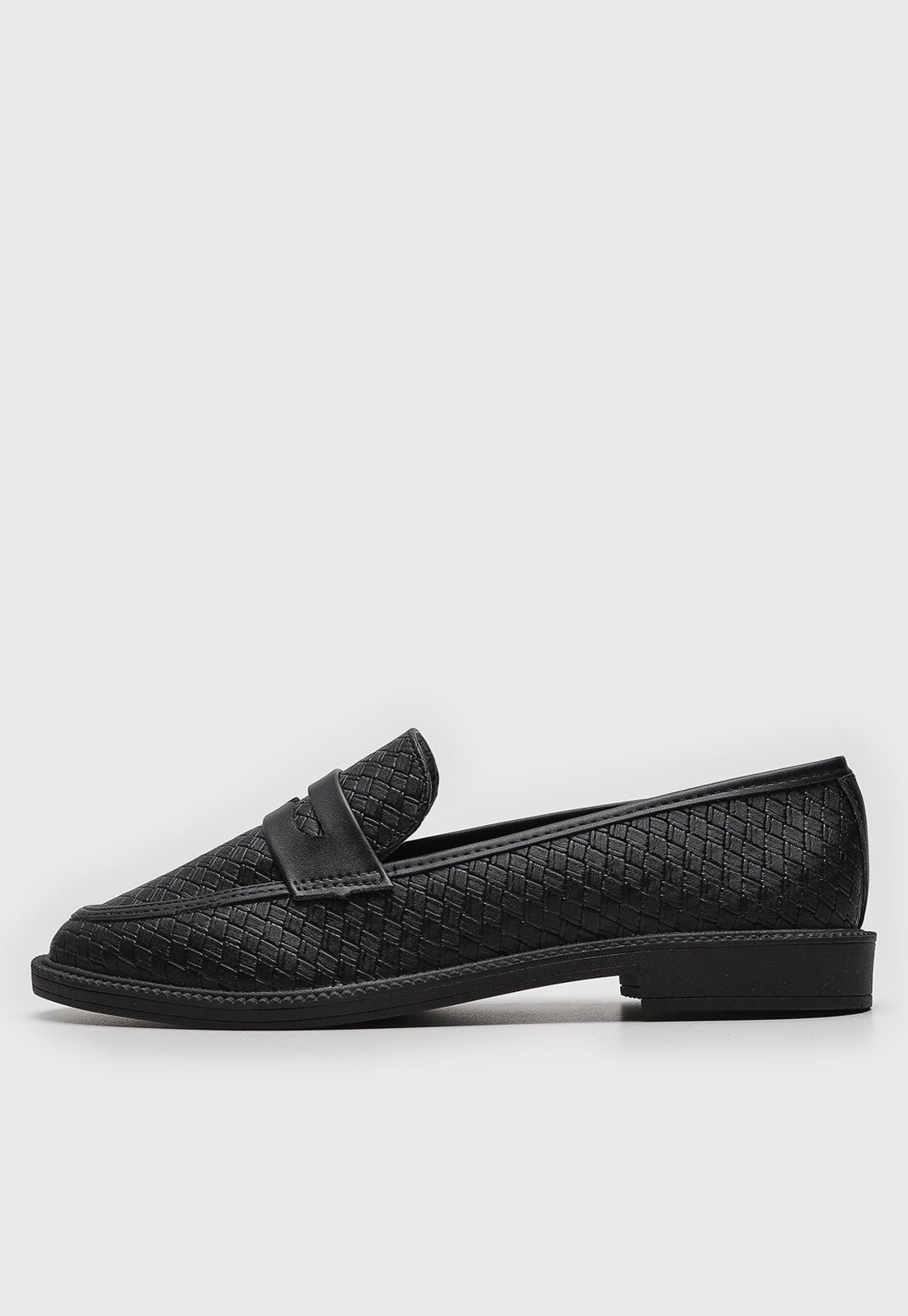 Imagem principal Mocassim Via Uno Texturizado VIA UNO preto