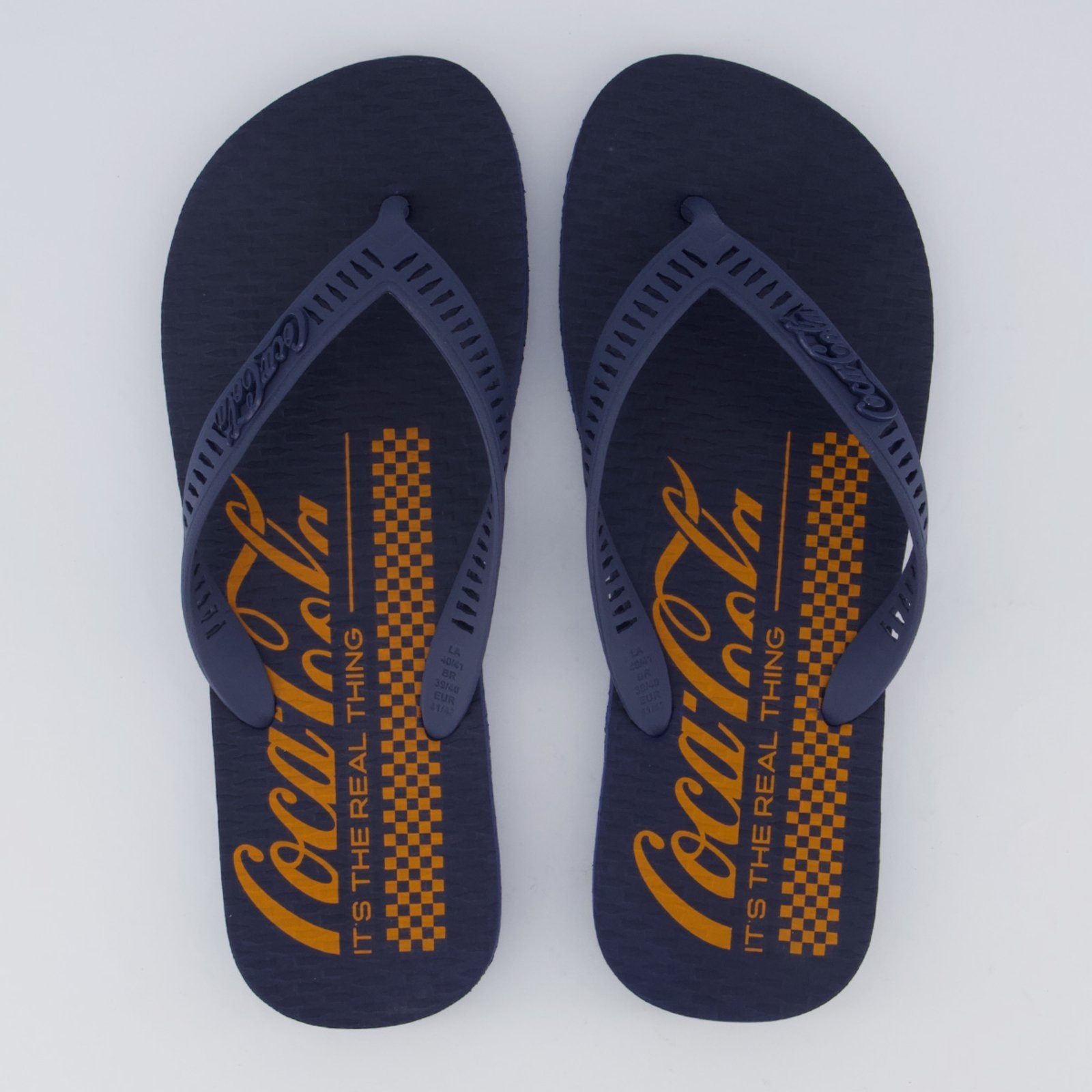 Imagem principal Chinelo Coca Cola Grid Marinho Coca-Cola azul marinho