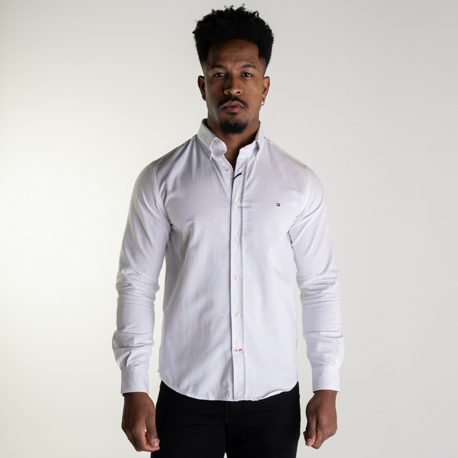 Imagem principal Camisa Tommy Hilfiger Oxford Regular Fit Branca Tommy Hilfiger branco