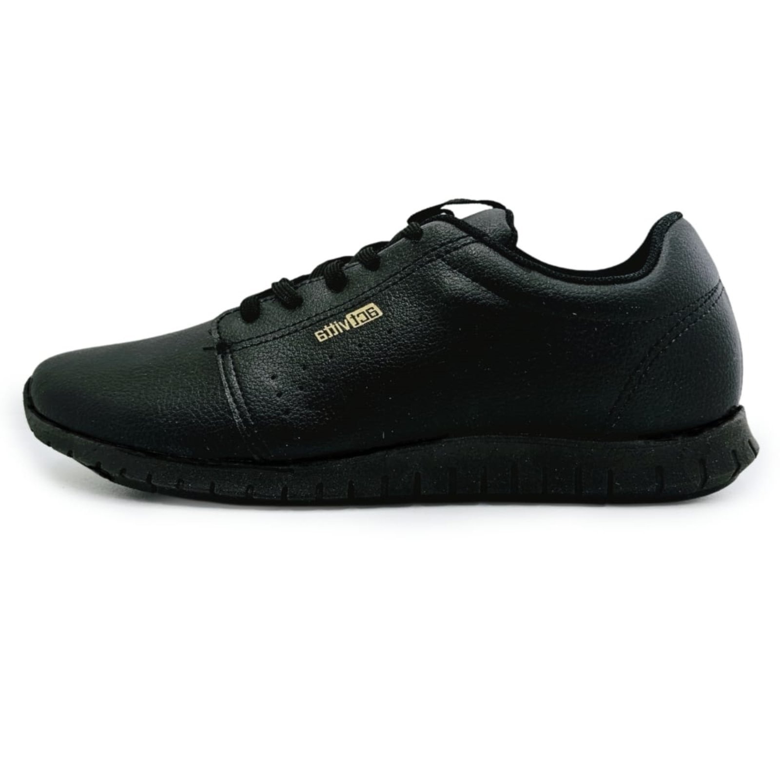 Imagem principal Tênis Feminino Actvitta em Napa com Cadarço ACTVITTA preto