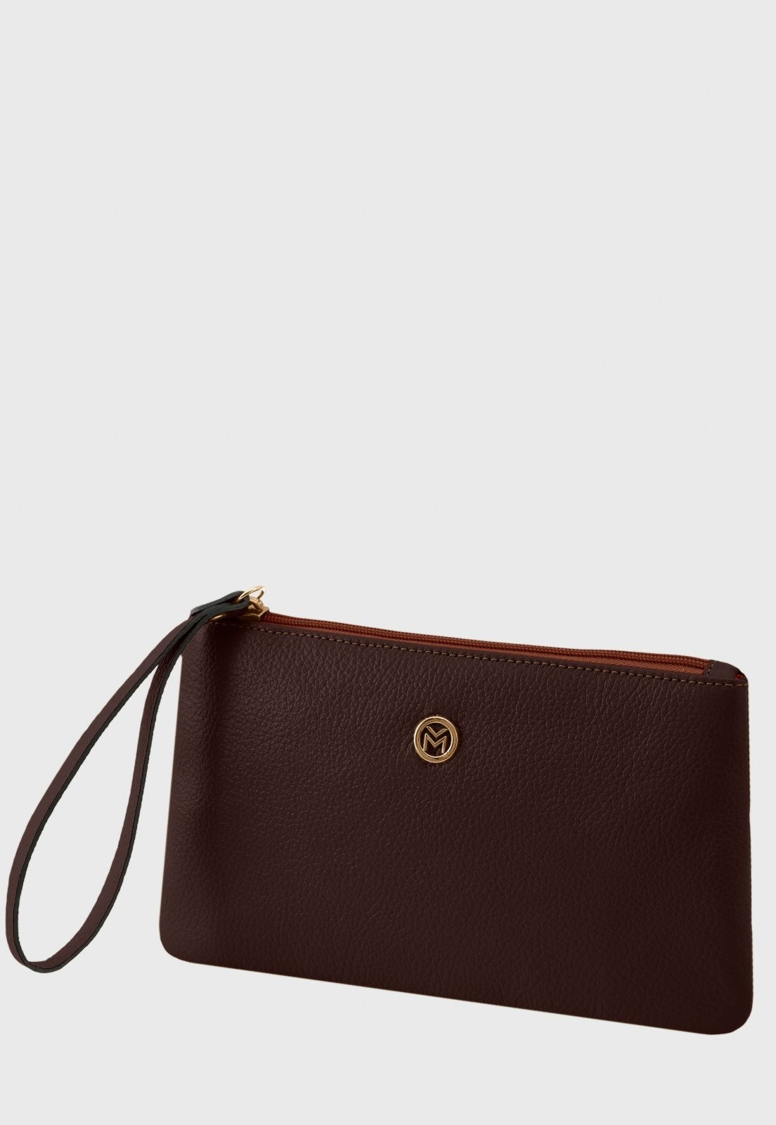 Imagem principal Bolsa Carteira Clutch Couro Mariart Cambará Chocolate Mariart marrom