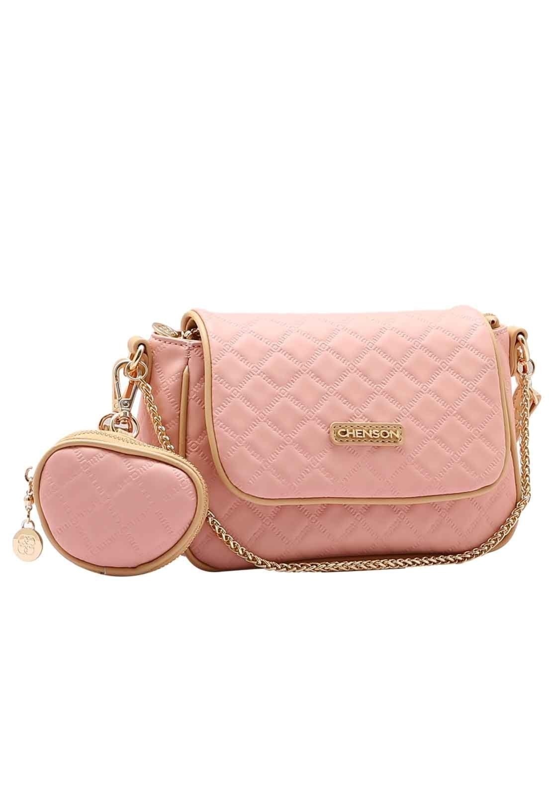 Imagem principal Bolsa Feminina Chenson Original Matelassê Cute Ombro 3484981 Chenson rosa