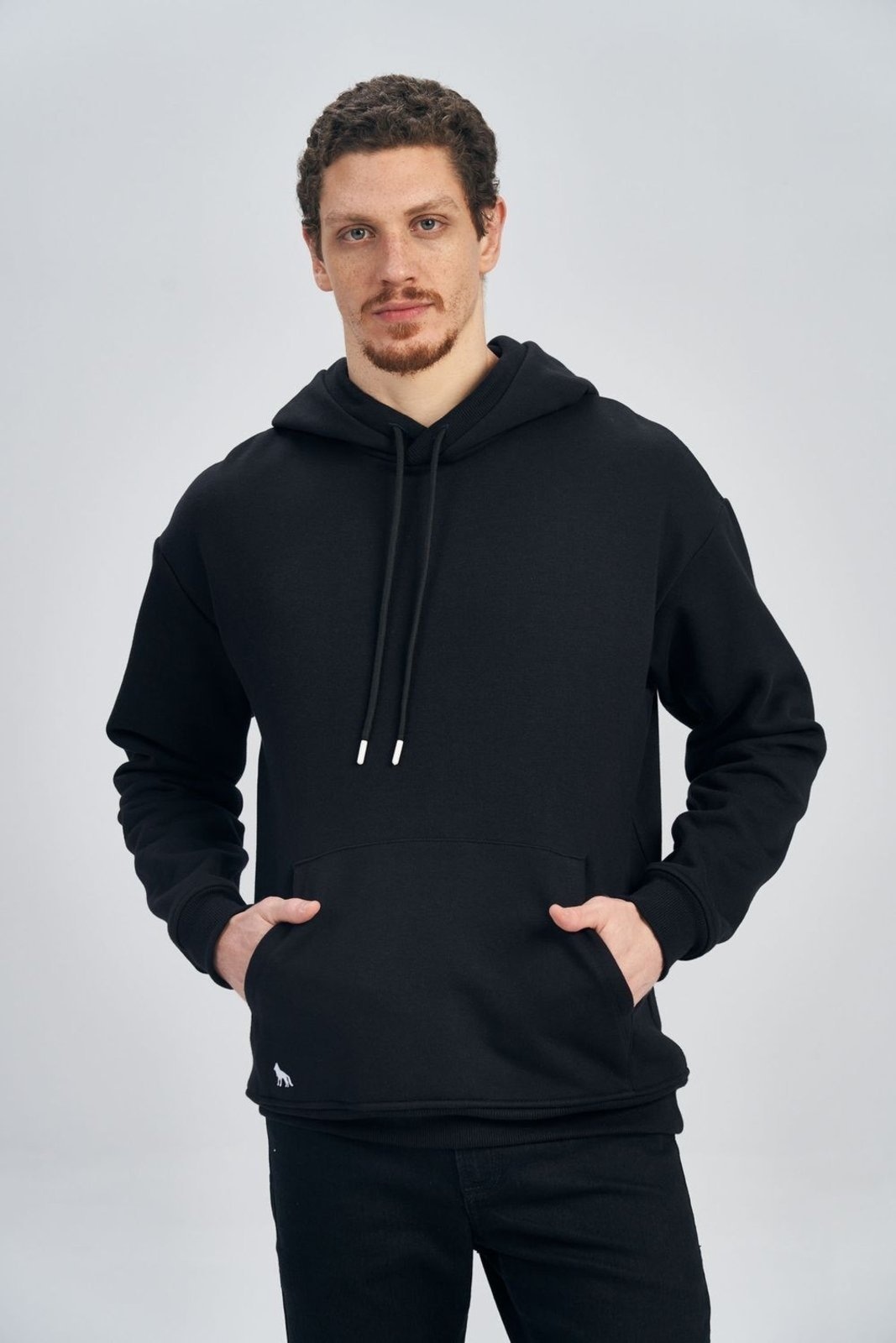 Imagem principal Blusão Moletom Peluciado Masculino Acostamento ACOSTAMENTO MASCULINO preto