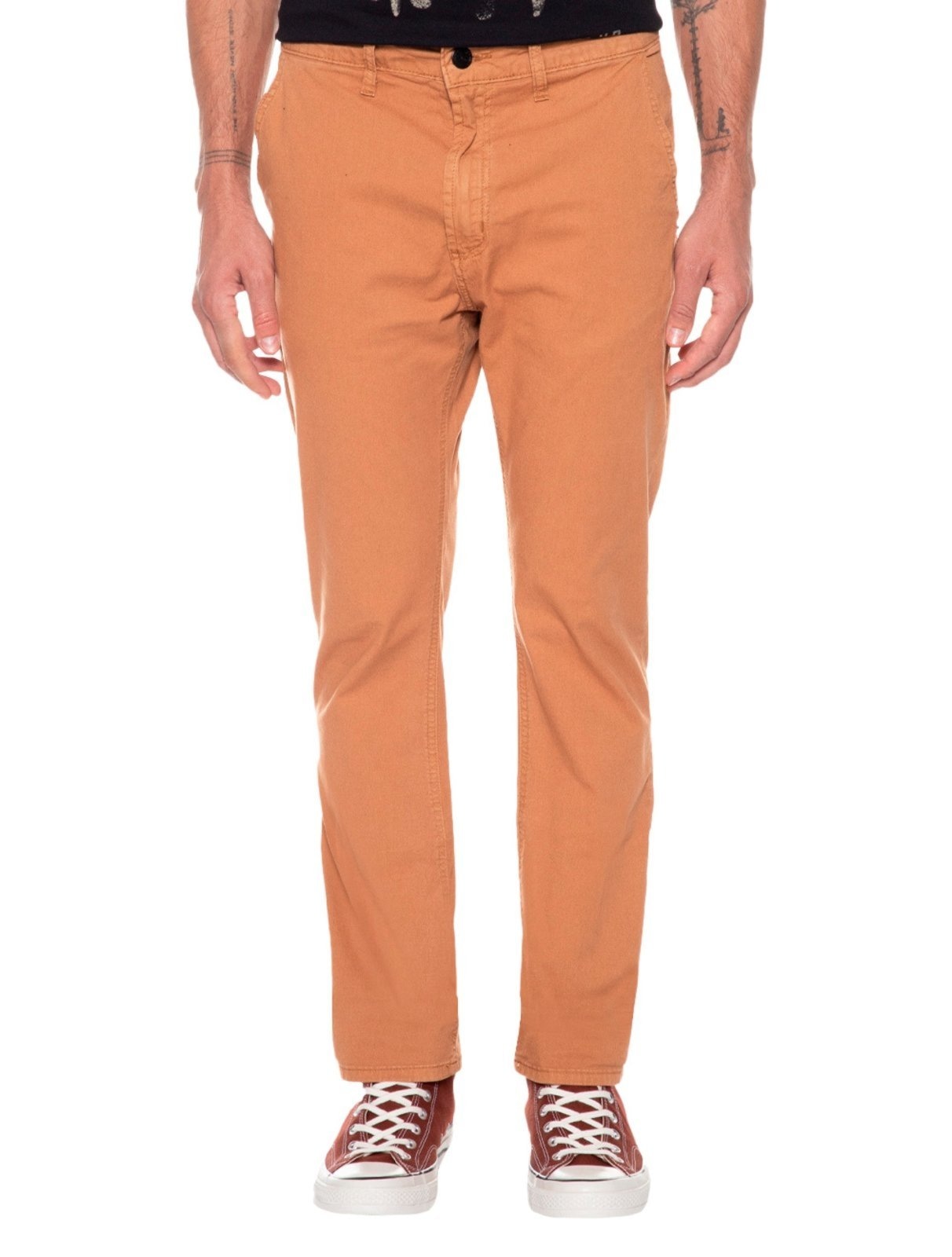 Imagem principal Calça John John Sarja Masculina Slim Alasca Claro John John marrom