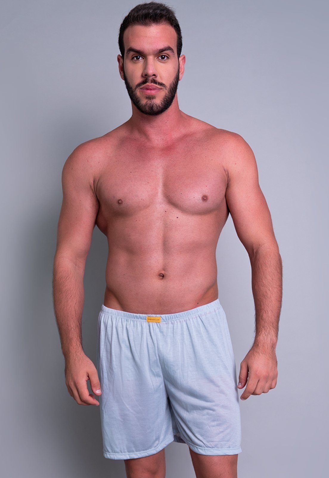 Imagem principal Short Curto MVB Modas Pijama De Dormir Mvb Modas cinza