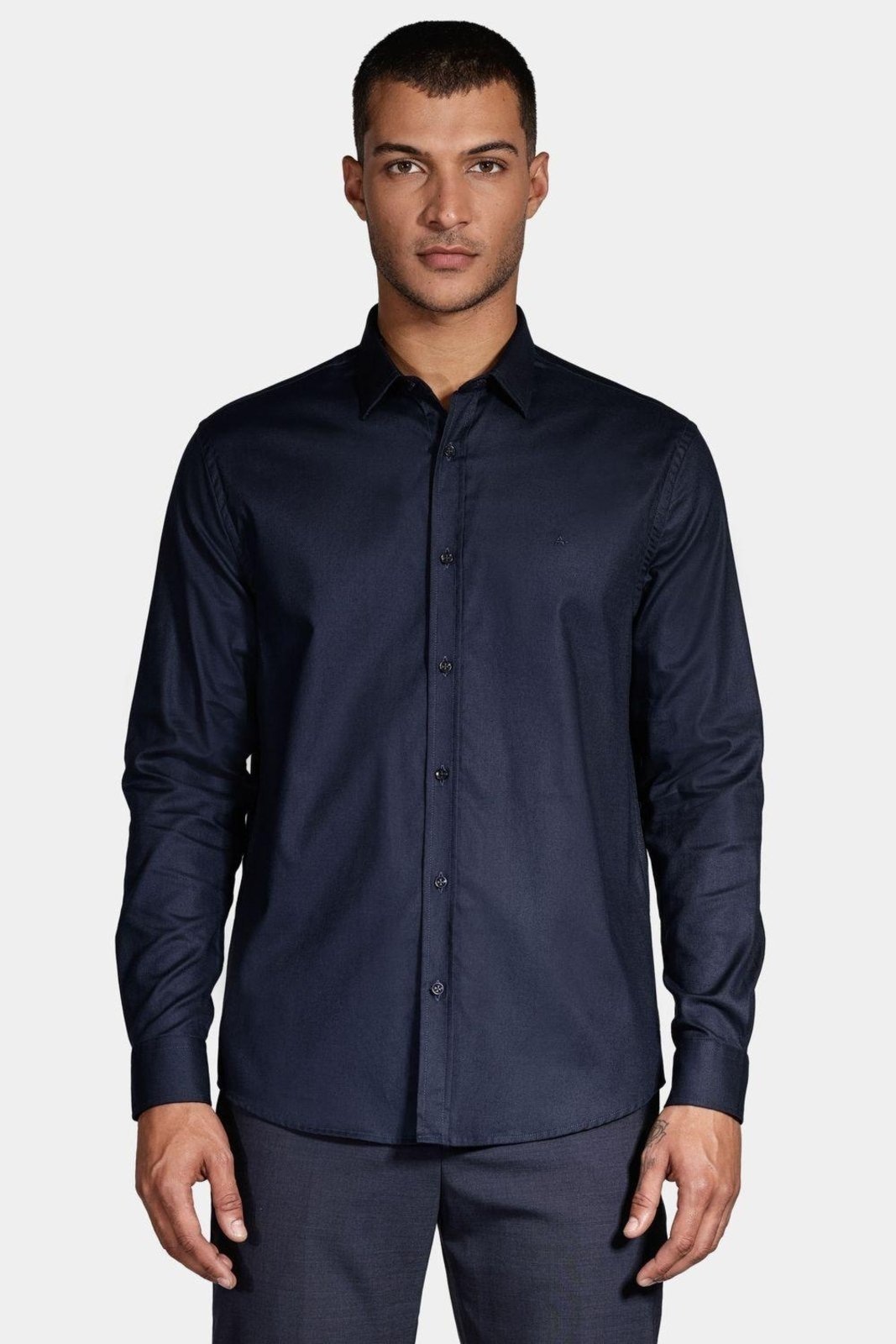 Imagem principal Camisa Aramis Manga Longa Slim Stretch Marinho Aramis azul marinho