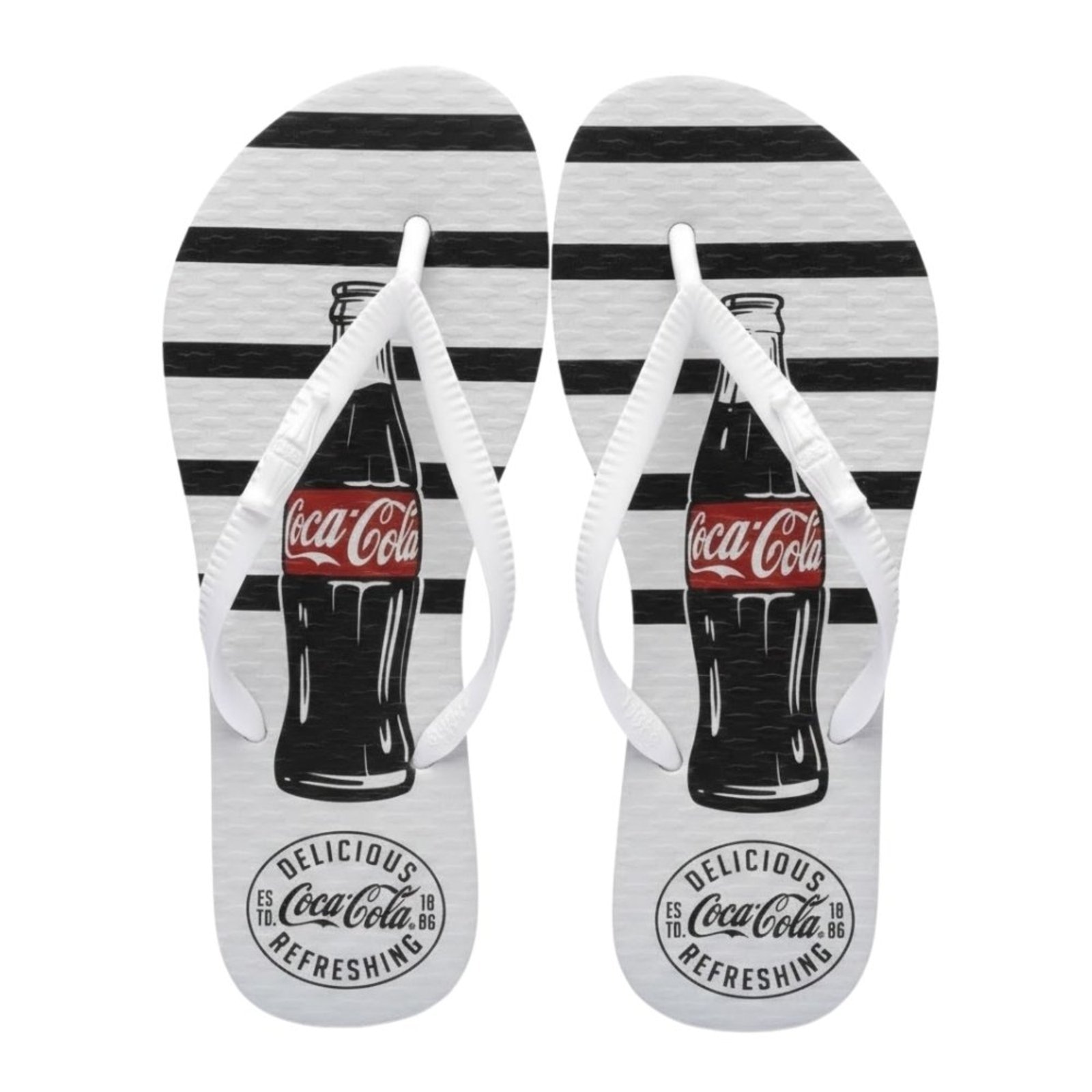 Imagem principal Chinelo Coca Cola Delicious Feminino Coca-Cola preto