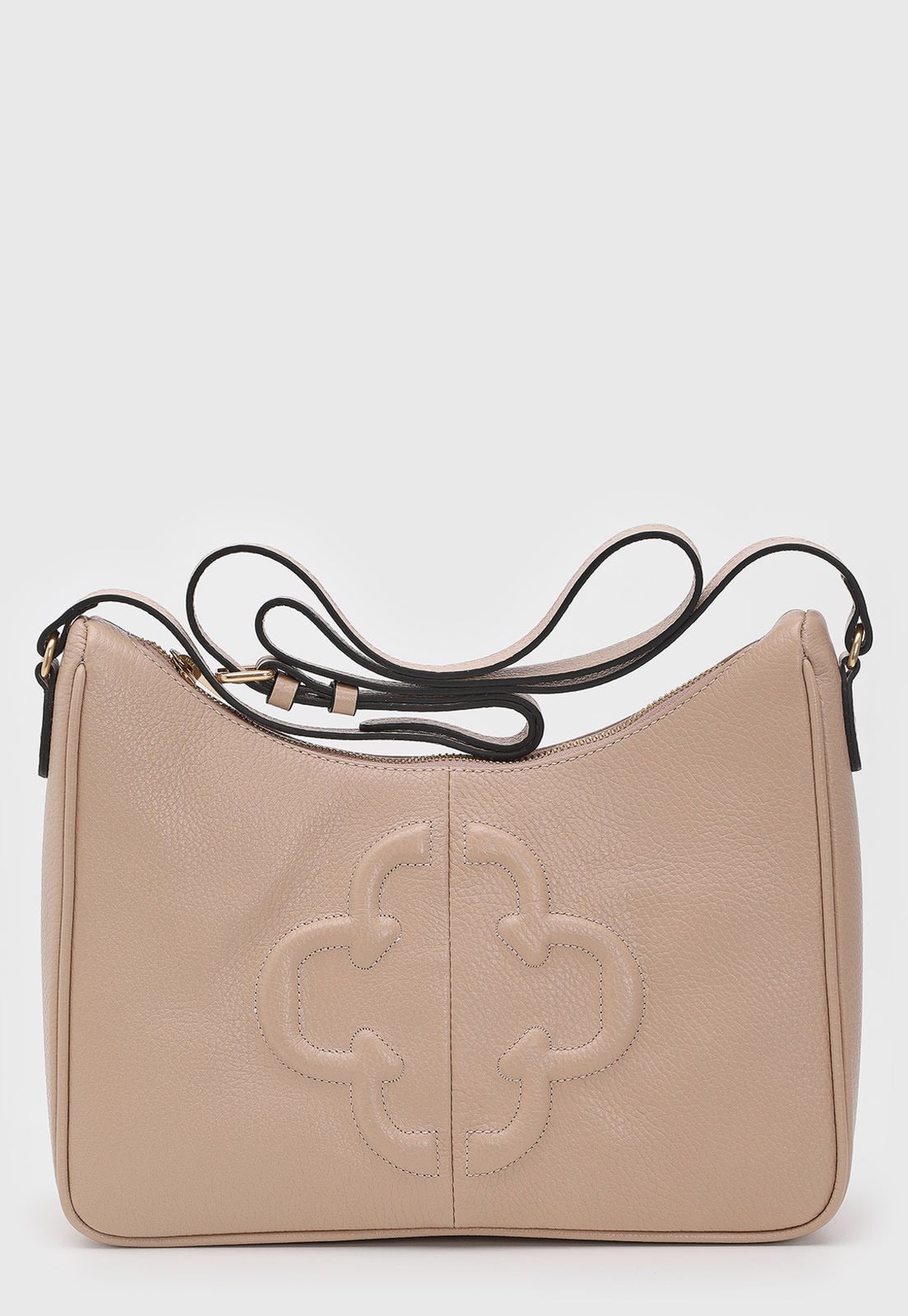 Imagem principal Bolsa Média Capodarte em Couro Estruturada Capodarte nude