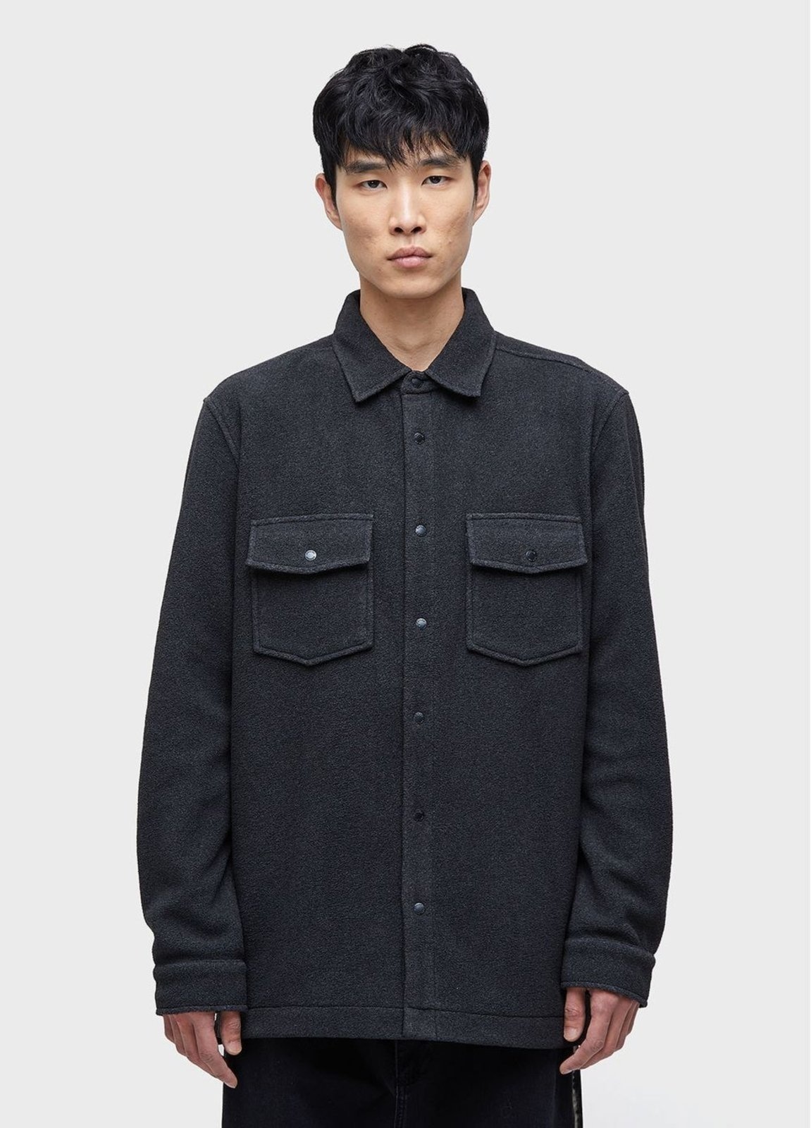 Imagem principal Men’s fleece shirt jacket trkk Osklen cinza