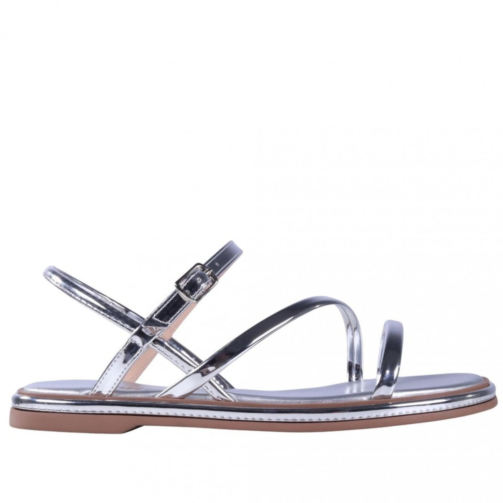 Imagem principal Sandália Feminina Rasteira Zariff 1931-65 Zariff Zariff prata